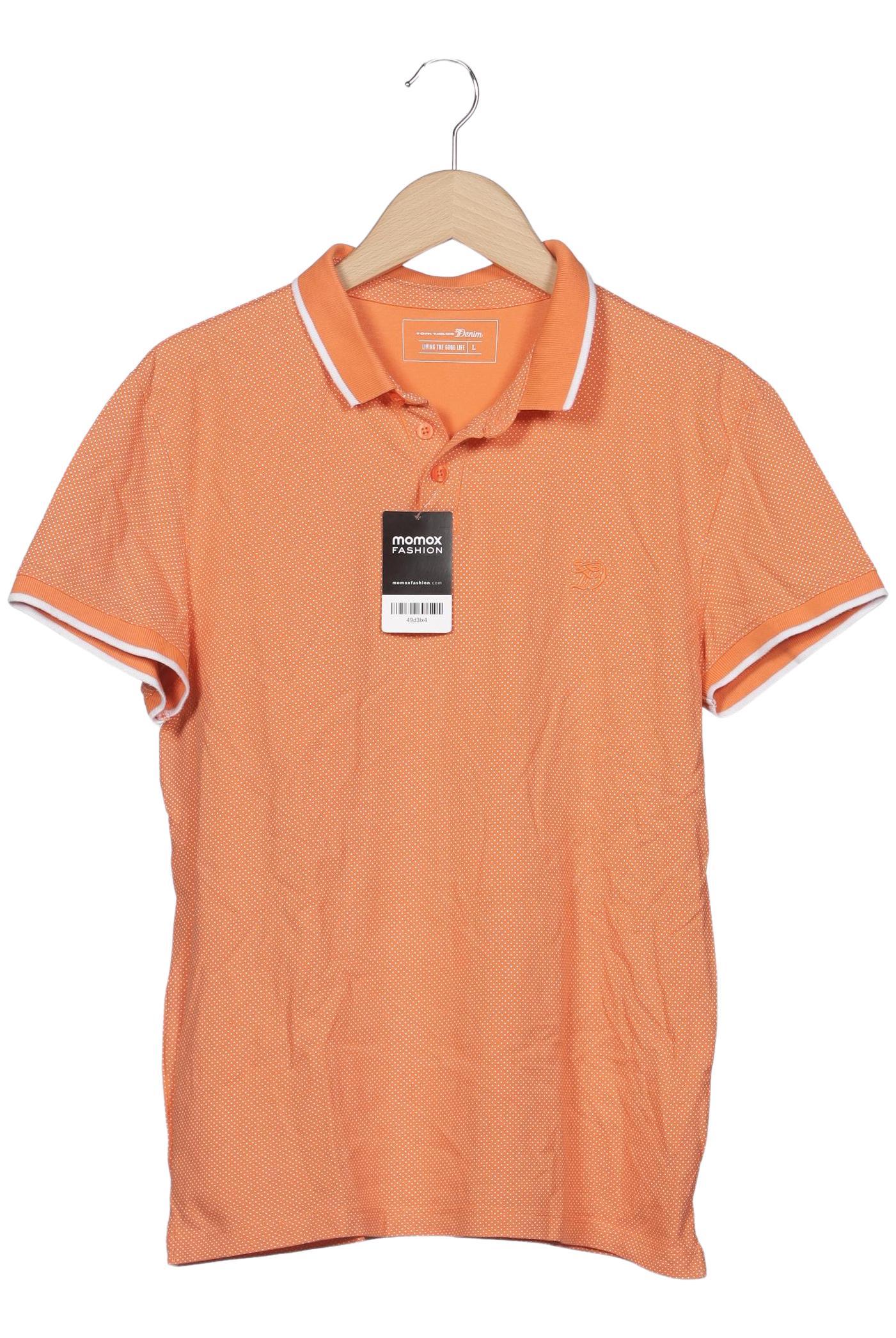 

TOM Tailor Denim Herren Poloshirt, orange, Gr. 52
