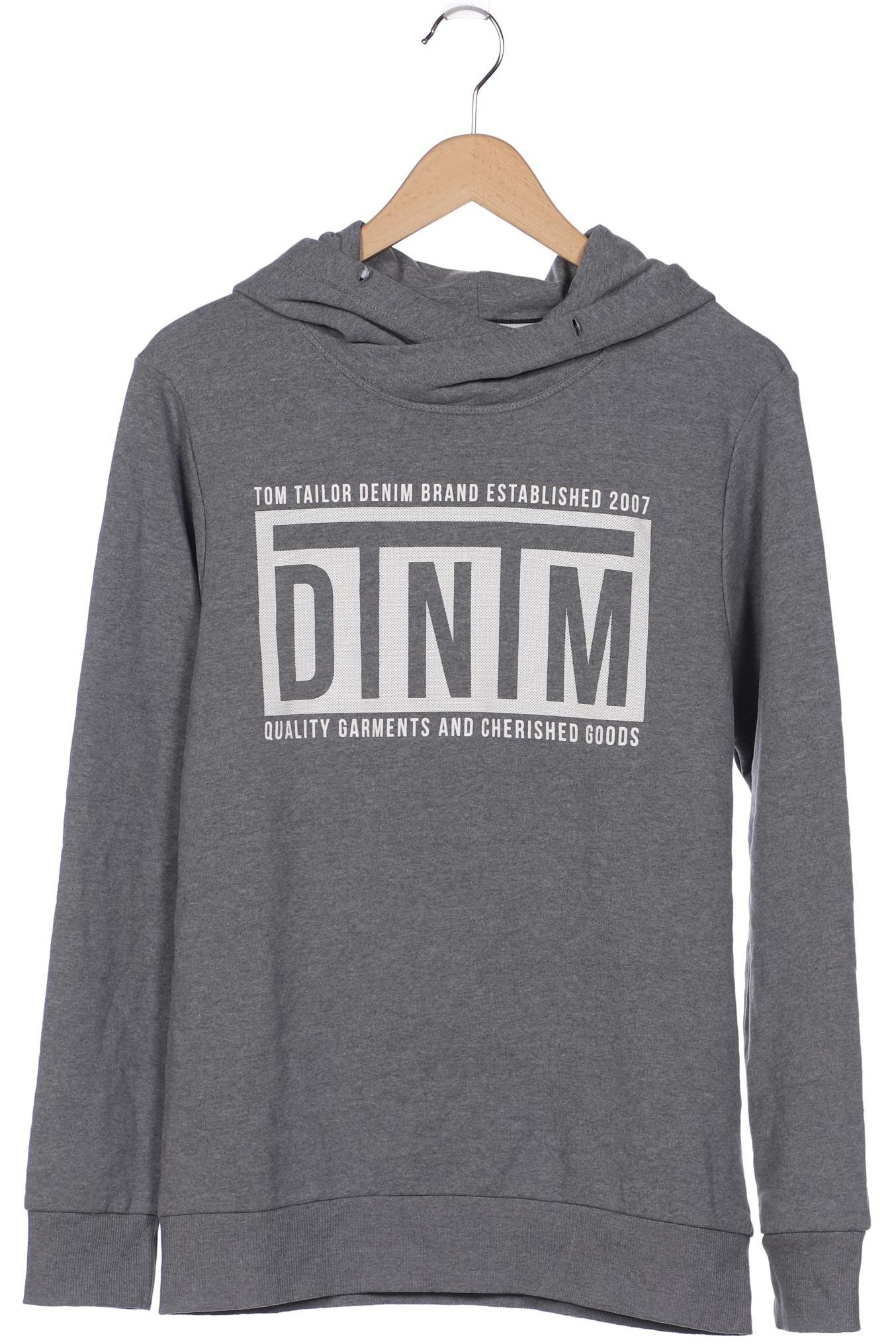 

TOM Tailor Denim Herren Kapuzenpullover, grau, Gr. 52