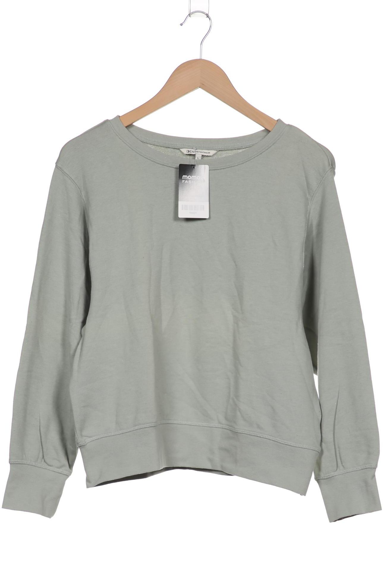

TOM TAILOR Denim Damen Sweatshirt, hellgrün