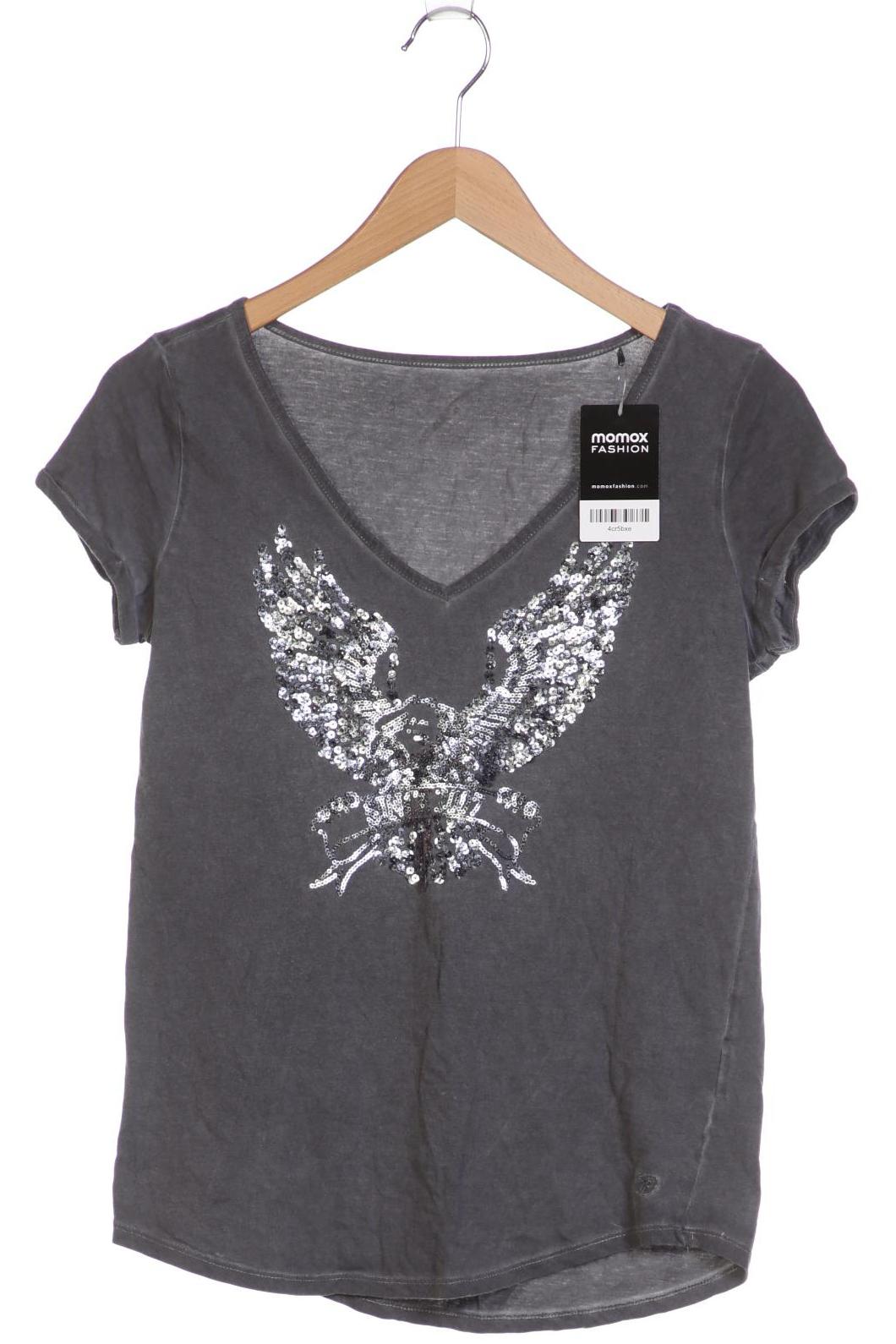 

TOM Tailor Denim Damen T-Shirt, grau, Gr. 36