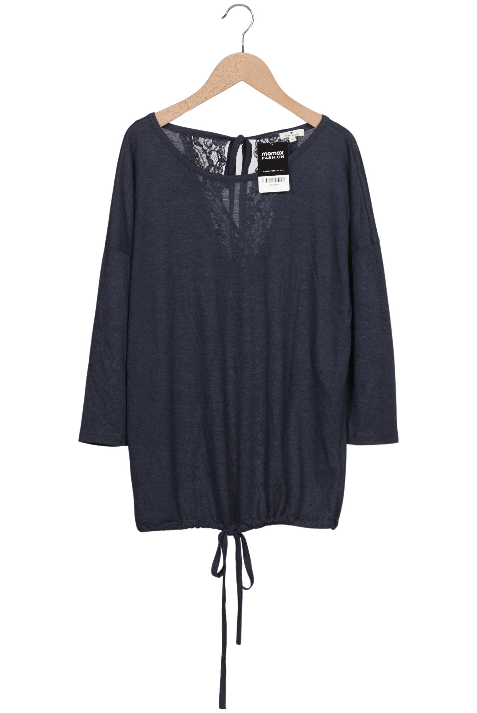 

TOM Tailor Denim Damen Langarmshirt, marineblau, Gr. 38