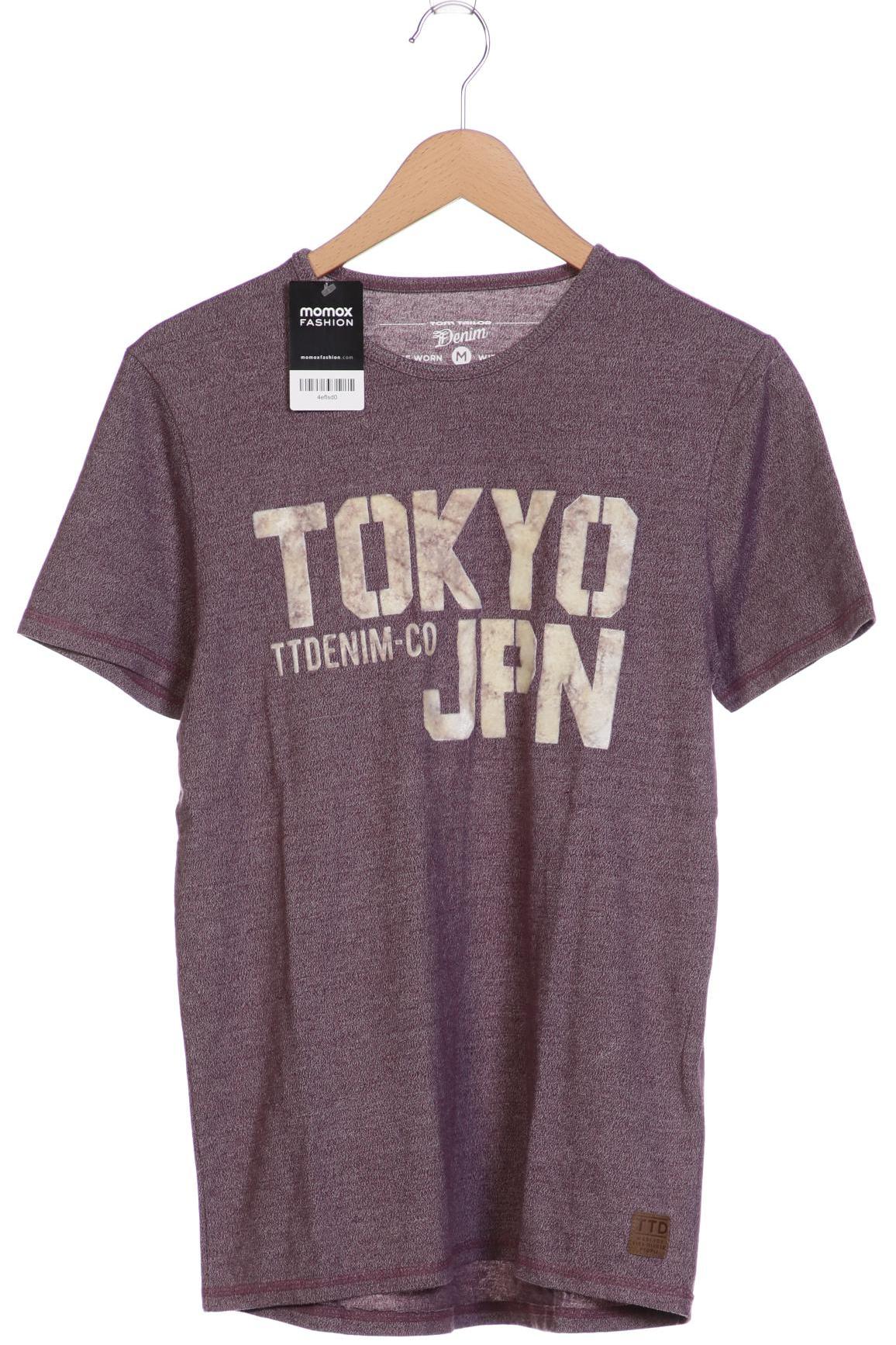

TOM TAILOR Denim Herren T-Shirt, bordeaux