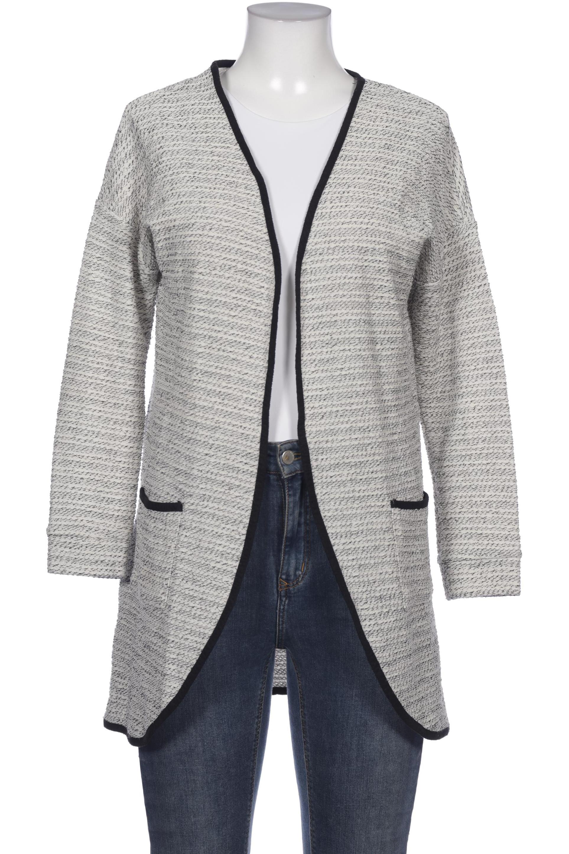 

TOM TAILOR Denim Damen Strickjacke, grau