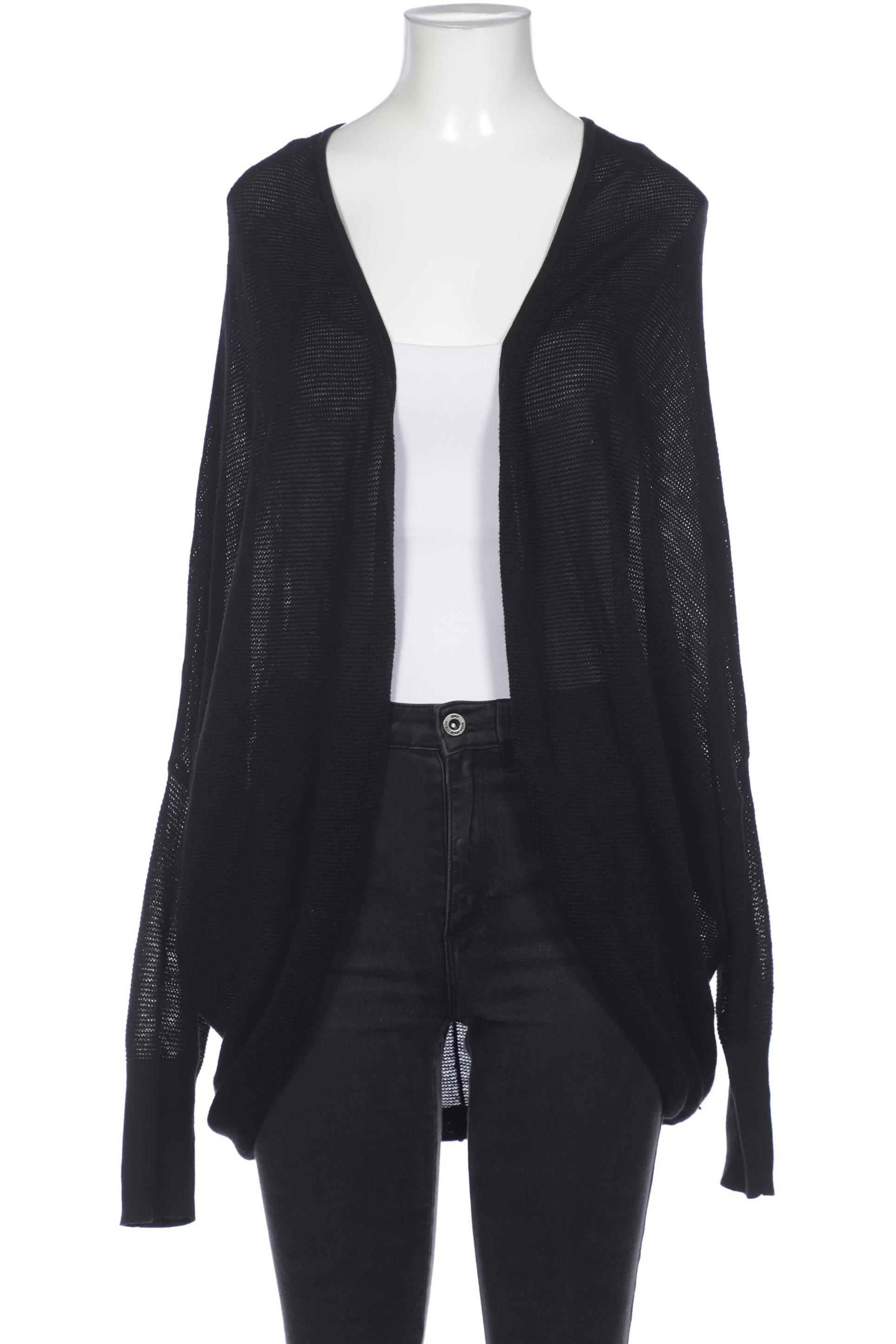 

TOM TAILOR Denim Damen Strickjacke, schwarz