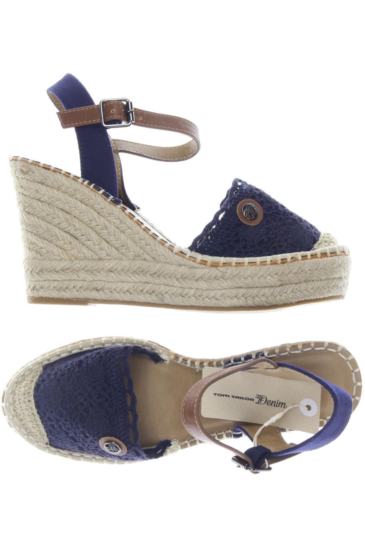 

TOM Tailor Denim Damen Sandale, marineblau, Gr. 38