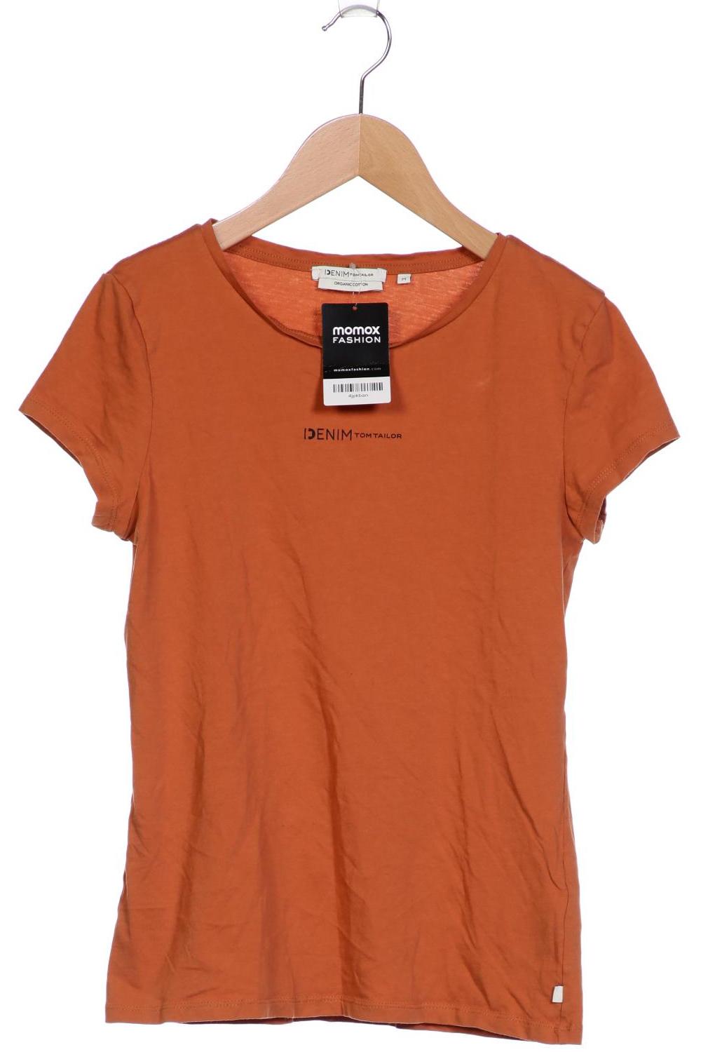 

TOM Tailor Denim Damen T-Shirt, orange, Gr. 38