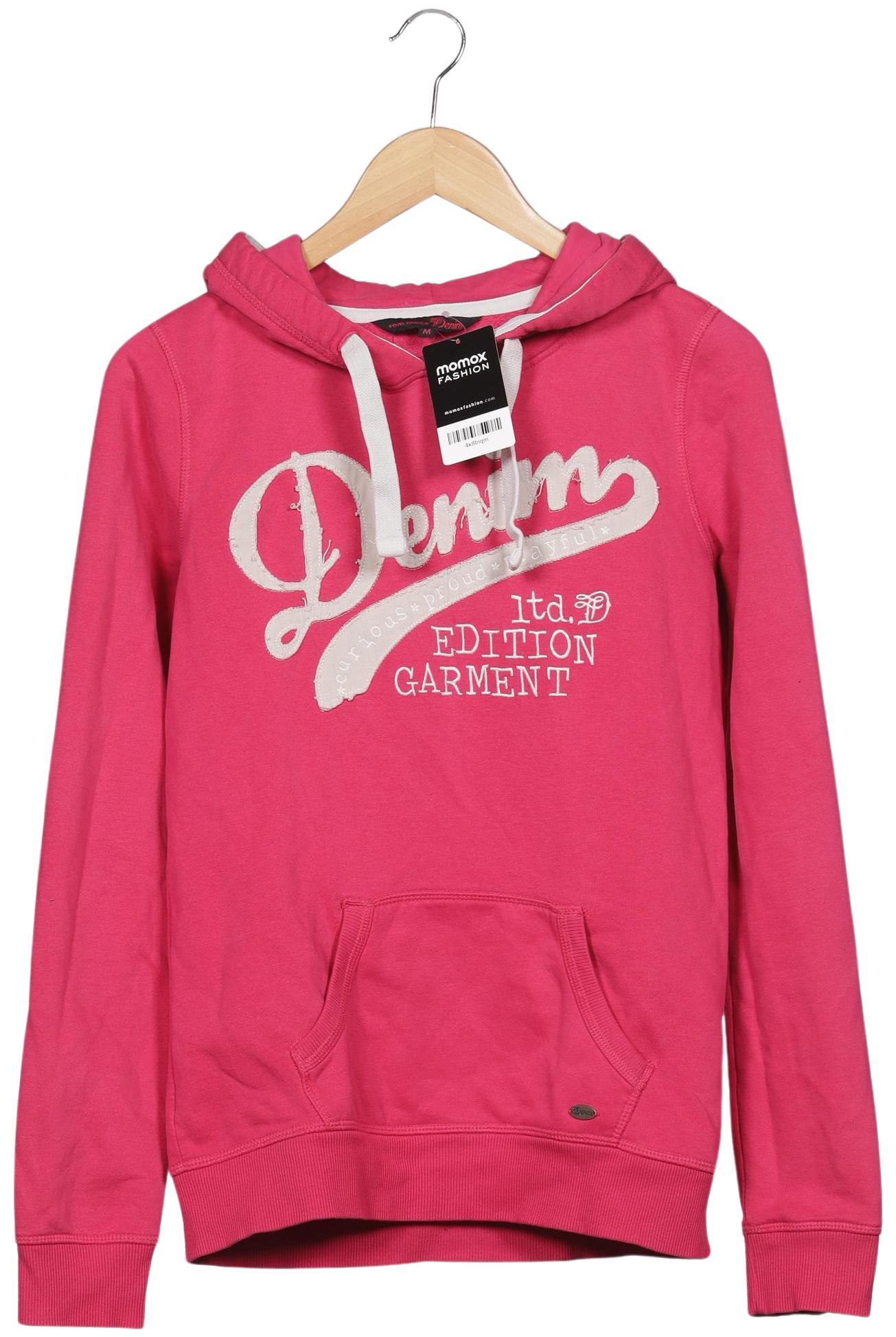 

TOM Tailor Denim Damen Kapuzenpullover, pink, Gr. 38