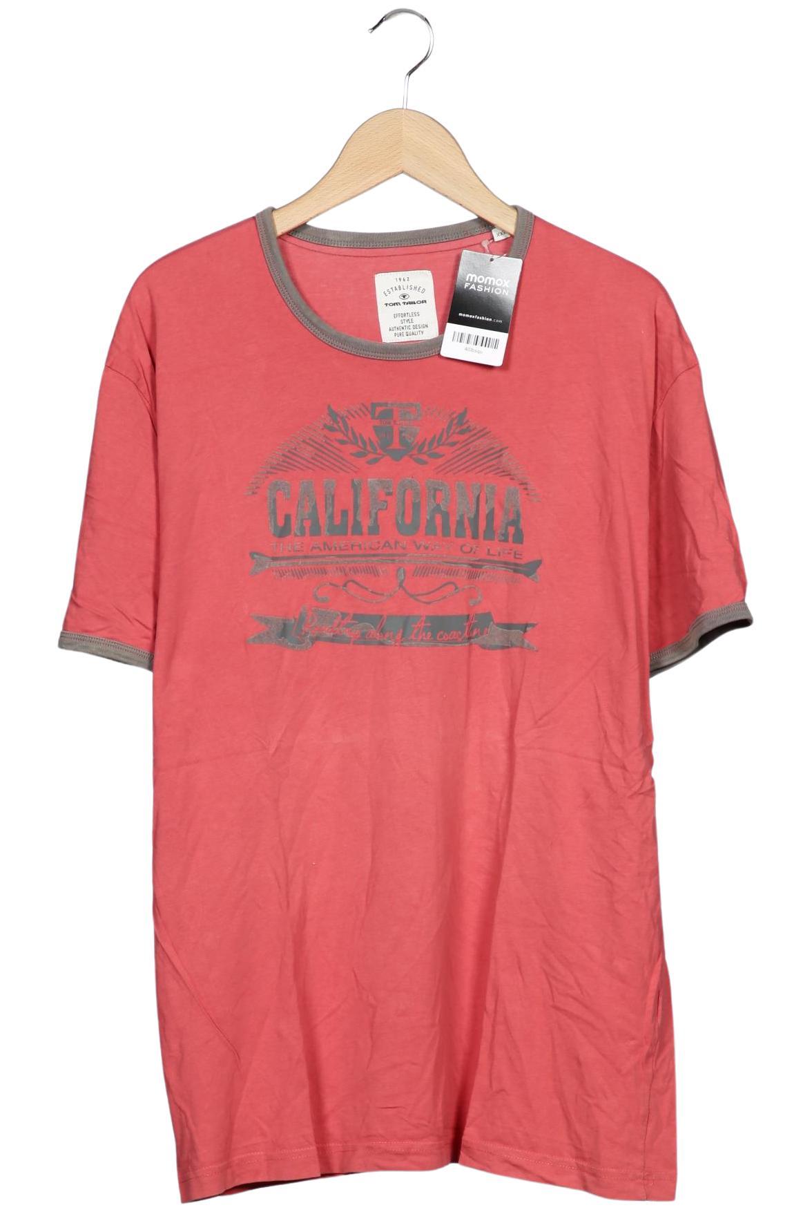 Thumbnail - TOM Tailor Denim Herren T-Shirt, rot, Gr. 56