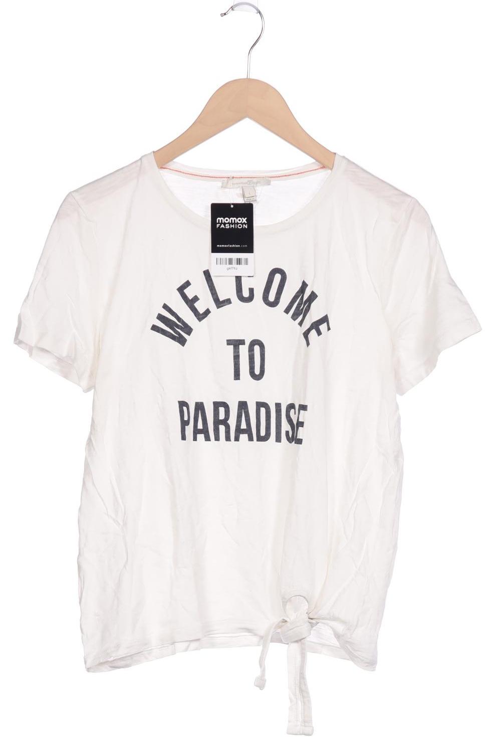 

TOM Tailor Denim Damen T-Shirt, weiß, Gr. 42