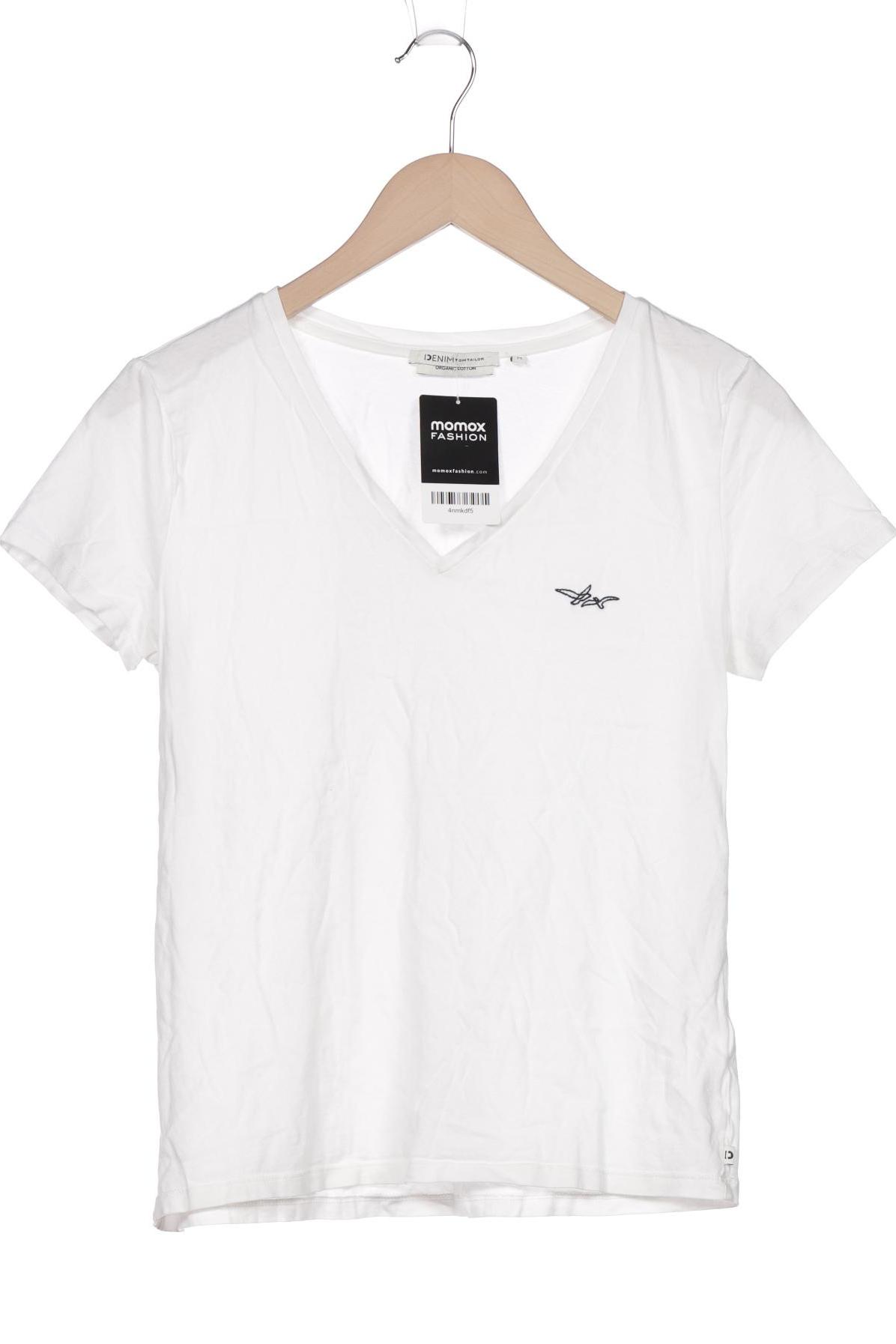 

TOM Tailor Denim Damen T-Shirt, weiß, Gr. 38
