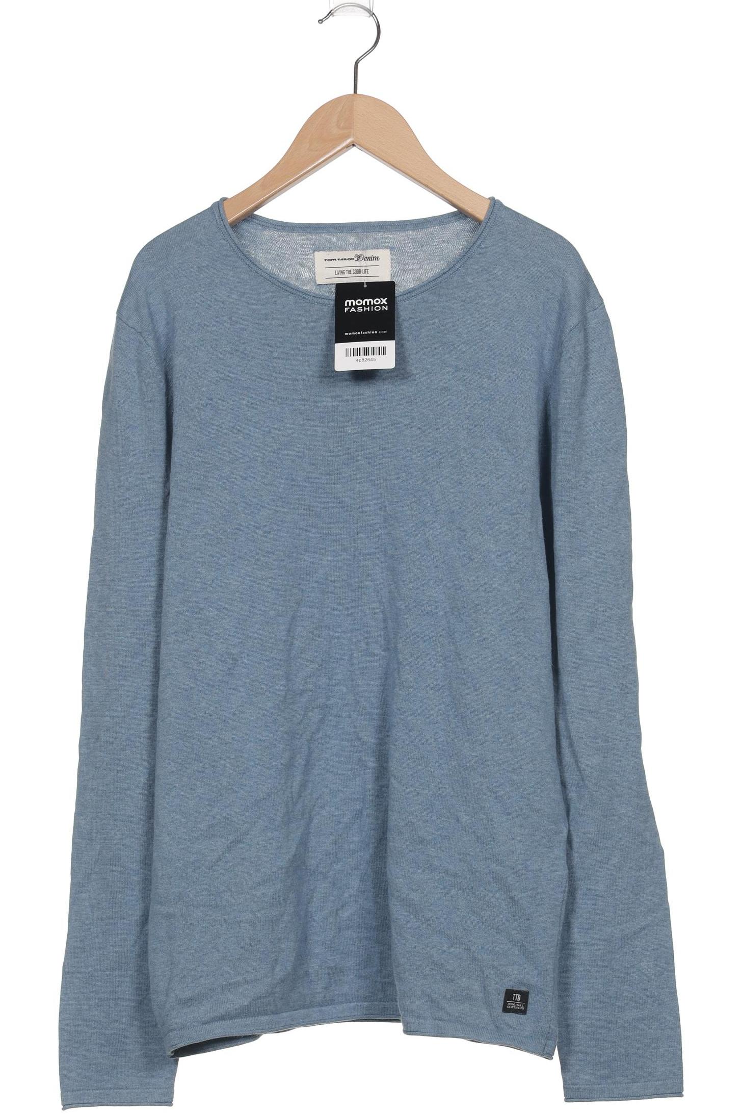 

TOM Tailor Denim Herren Pullover, blau, Gr. 48