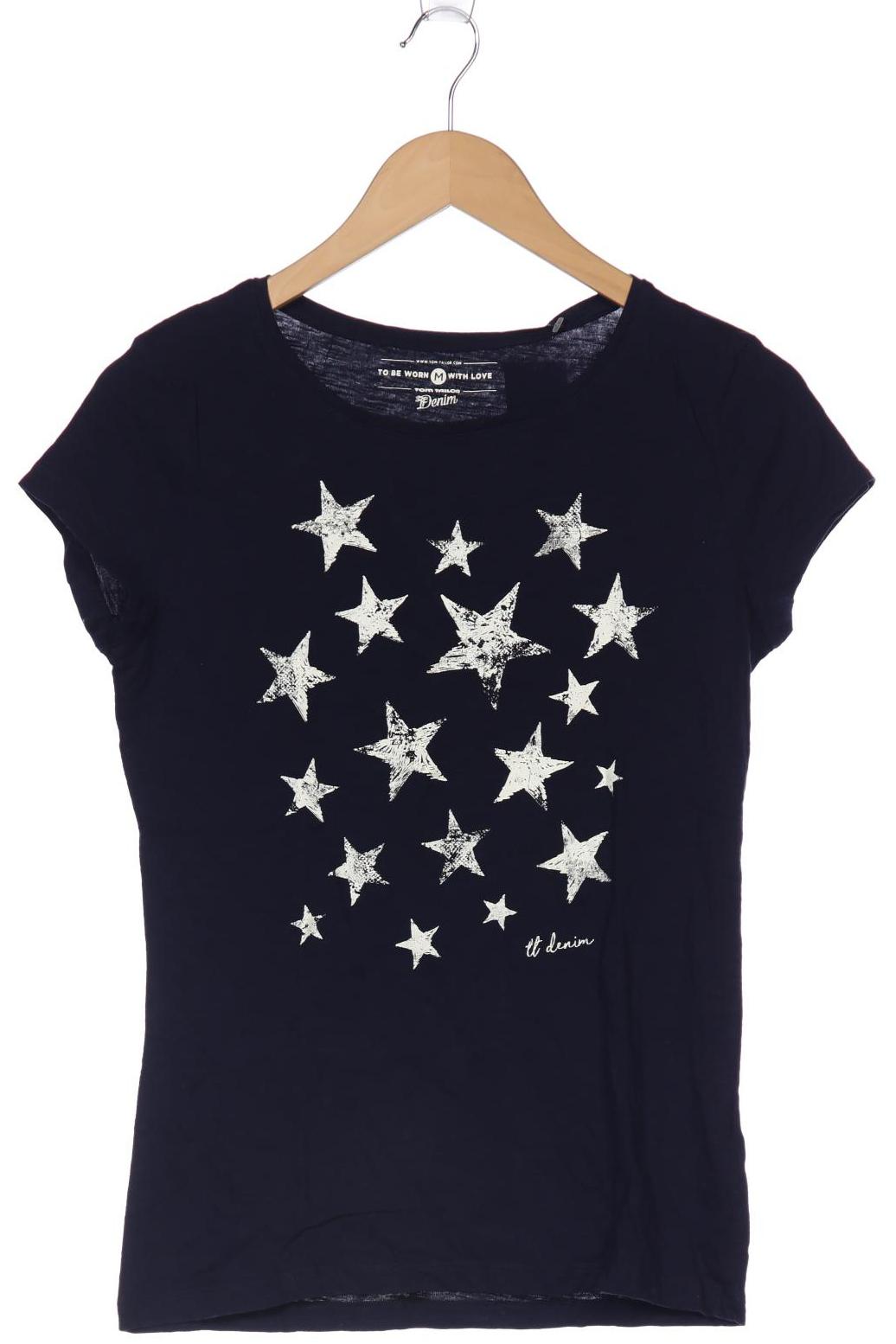 

TOM TAILOR Denim Damen T-Shirt, marineblau
