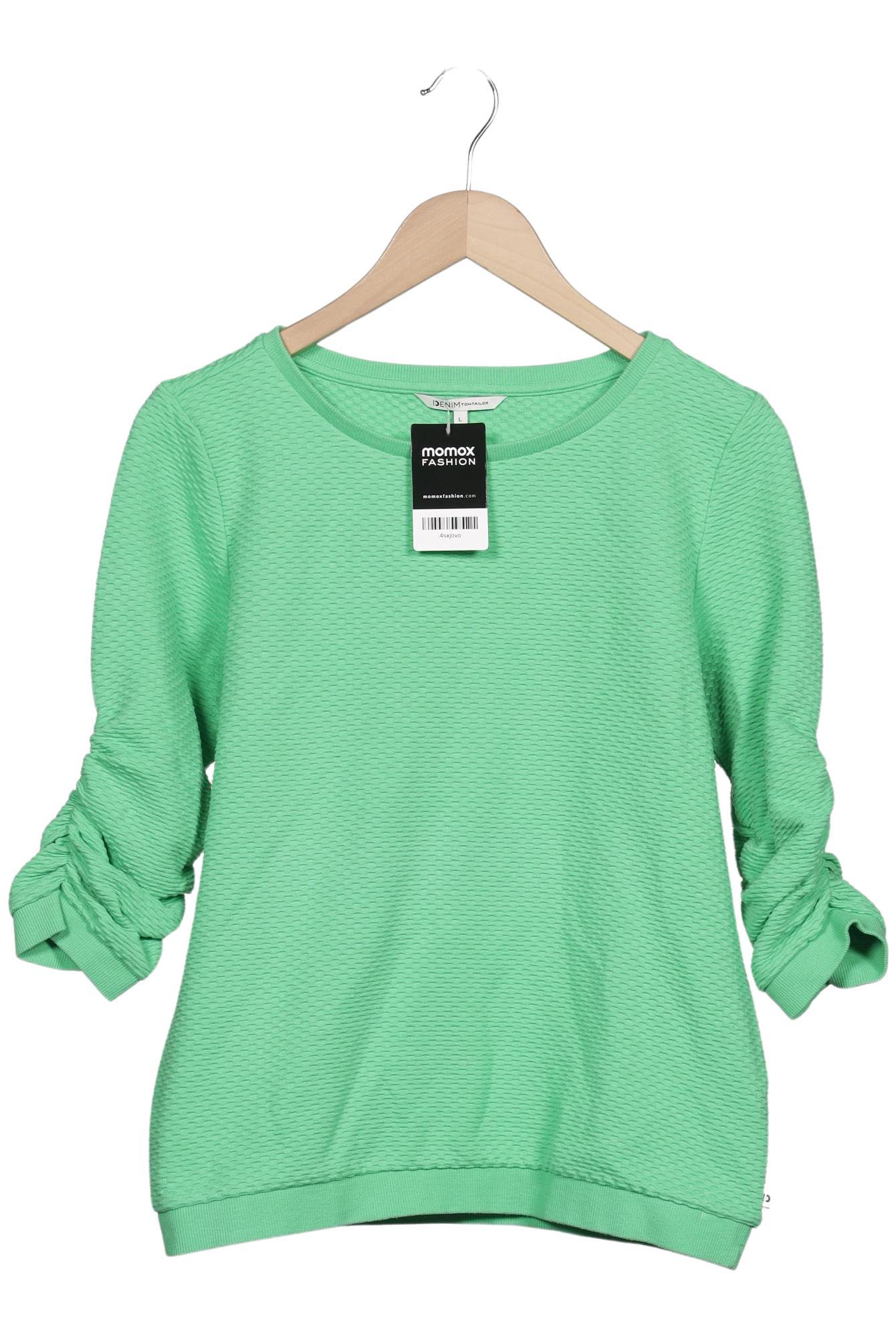 

TOM Tailor Denim Damen Sweatshirt, hellgrün, Gr. 42