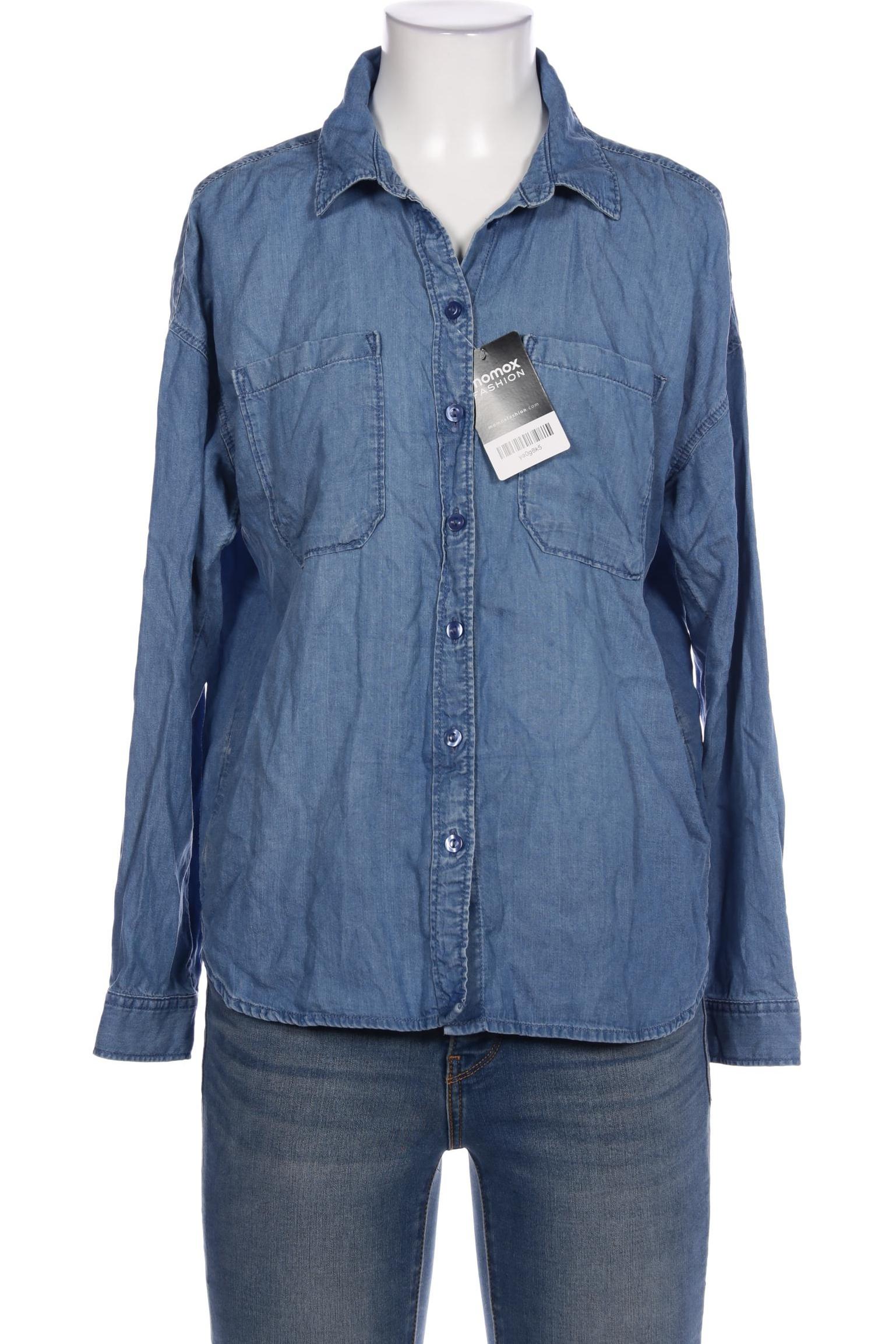 

TOM Tailor Denim Damen Bluse, blau, Gr. 34