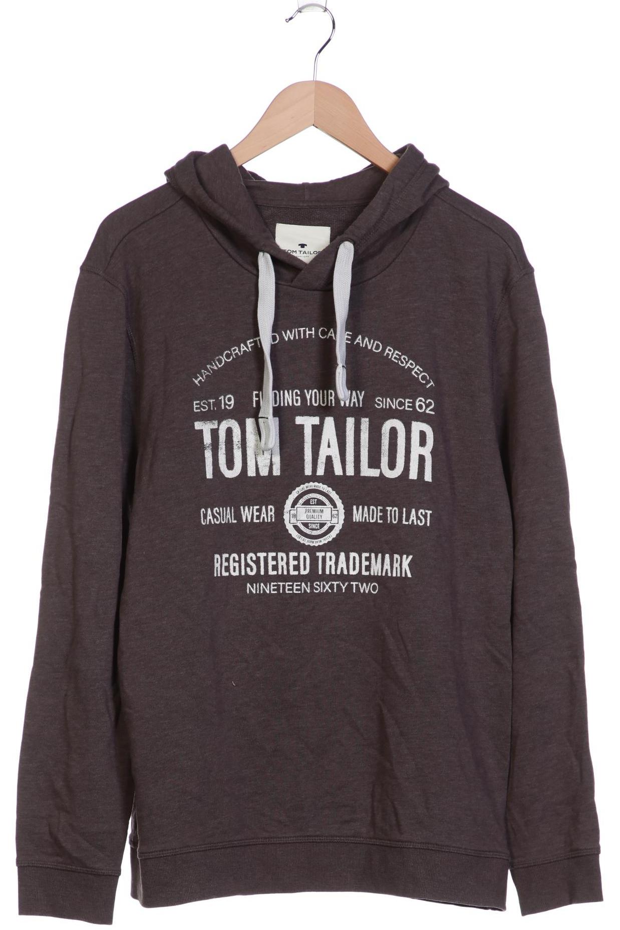 

TOM Tailor Denim Herren Kapuzenpullover, grau, Gr. 56