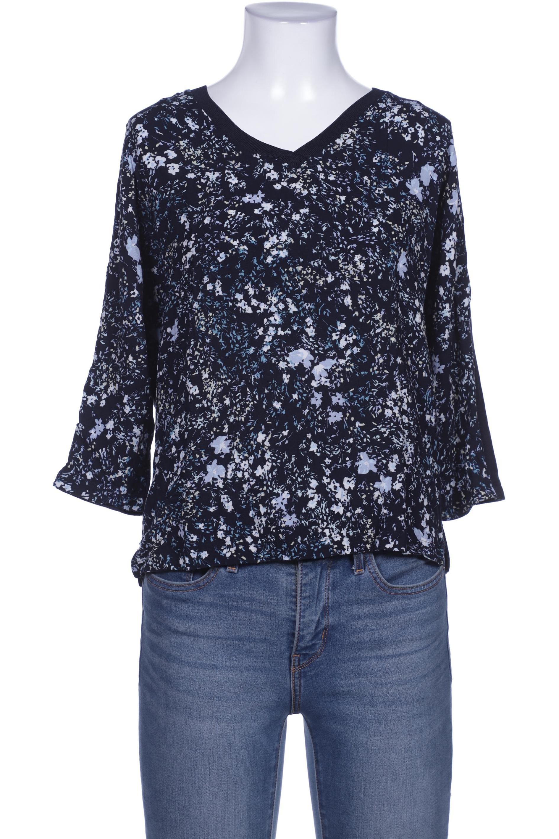 

TOM Tailor Denim Damen Bluse, marineblau, Gr. 34