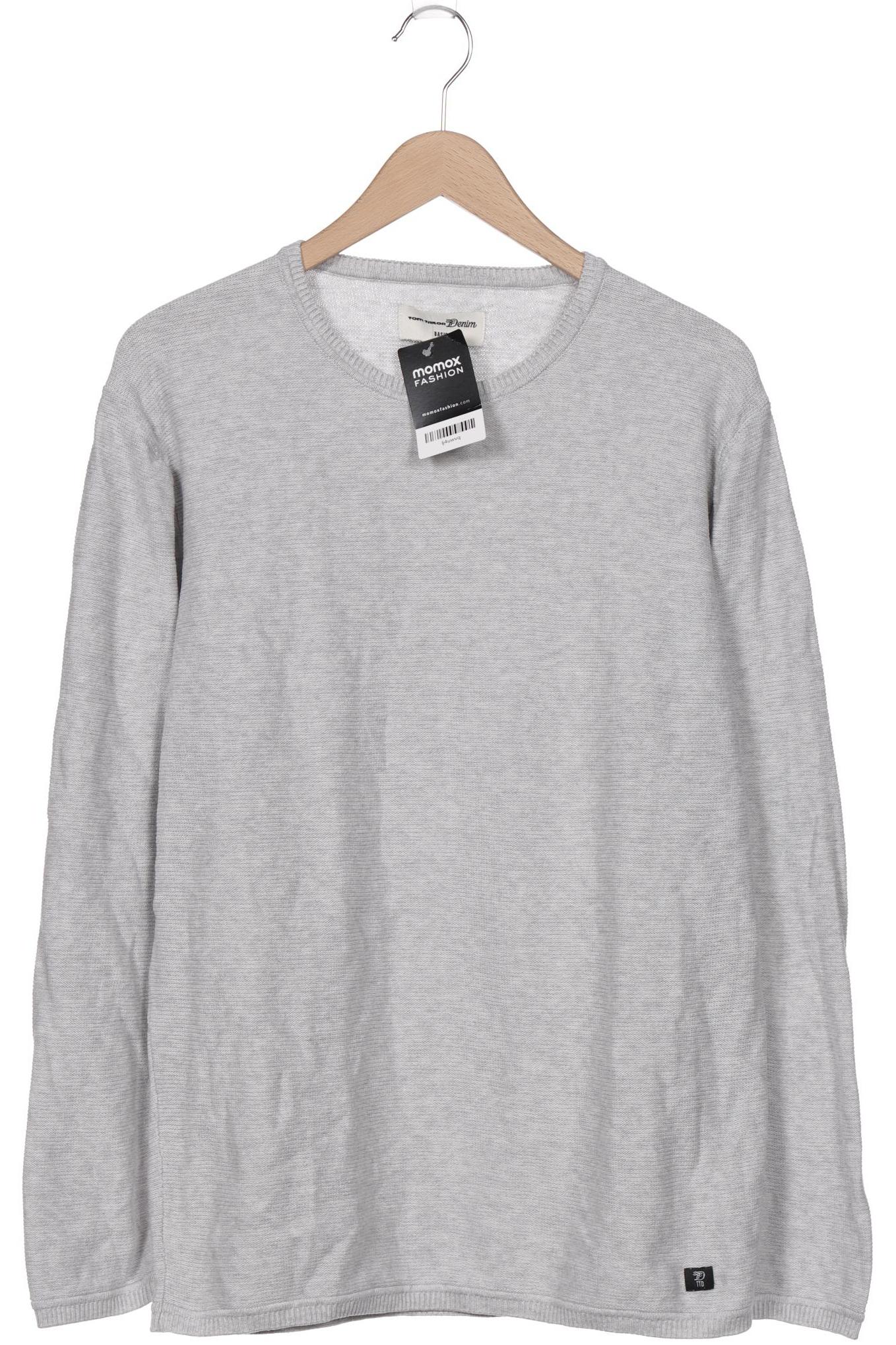 

TOM Tailor Denim Herren Pullover, grau, Gr. 54