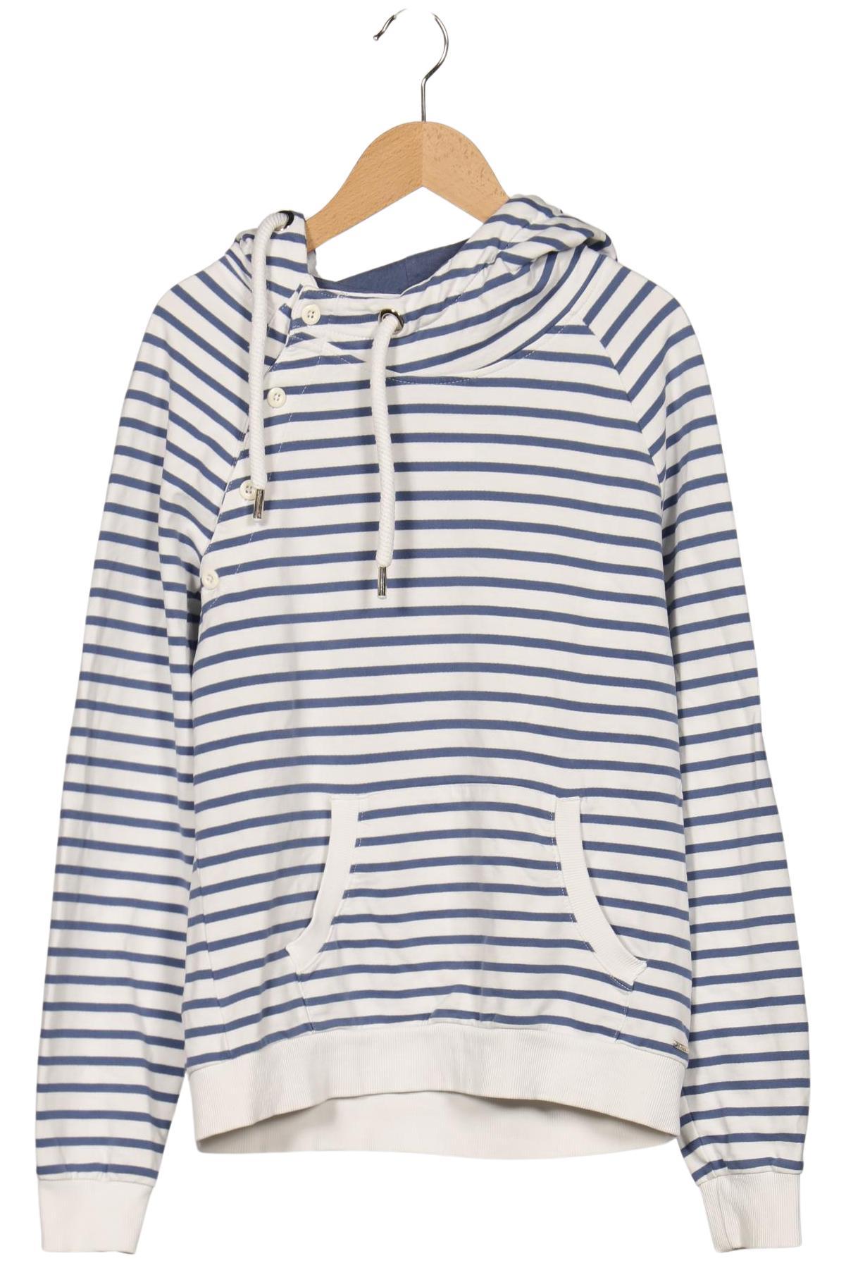 

TOM Tailor Denim Damen Kapuzenpullover, weiß, Gr. 38
