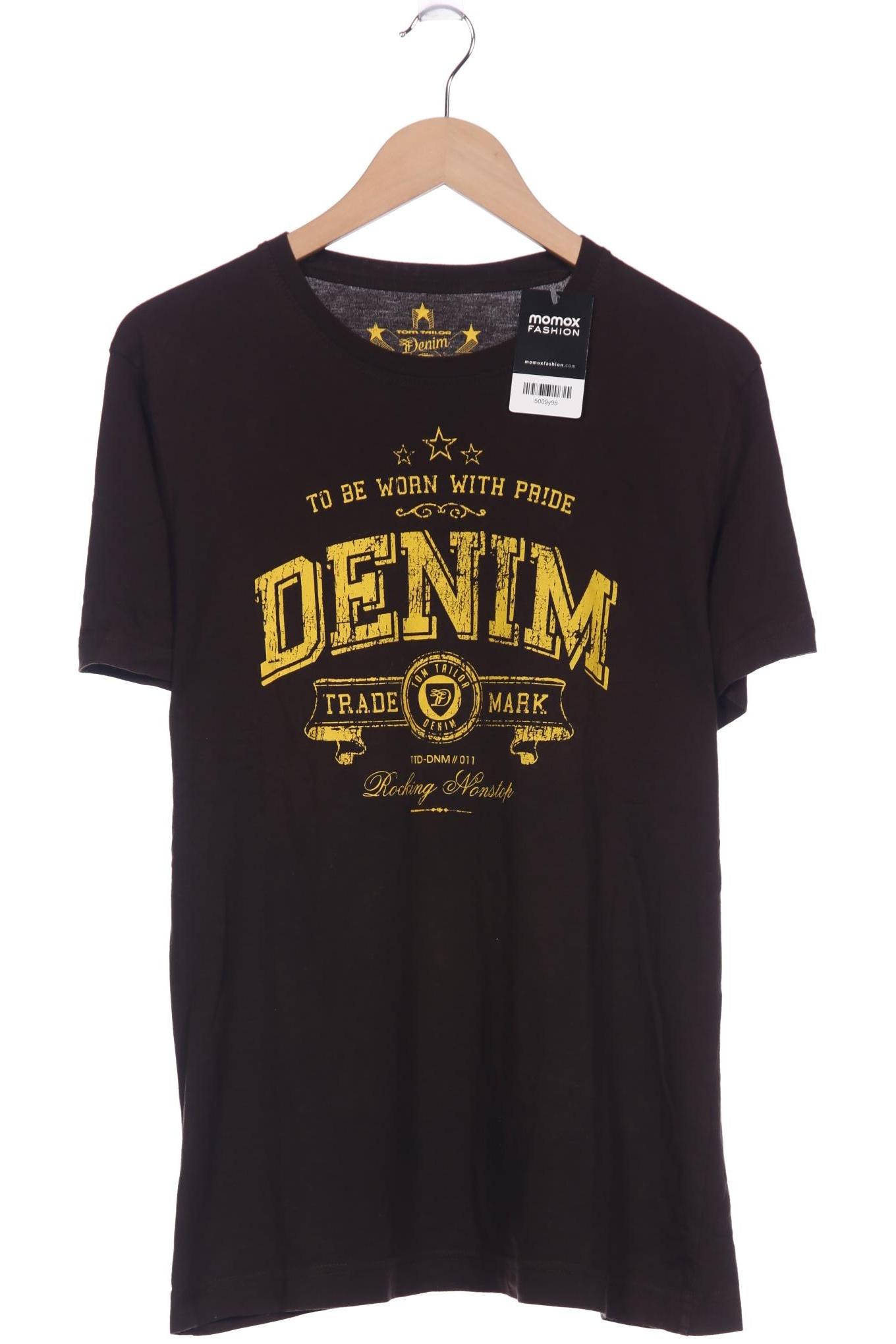 

TOM Tailor Denim Herren T-Shirt, braun, Gr. 54