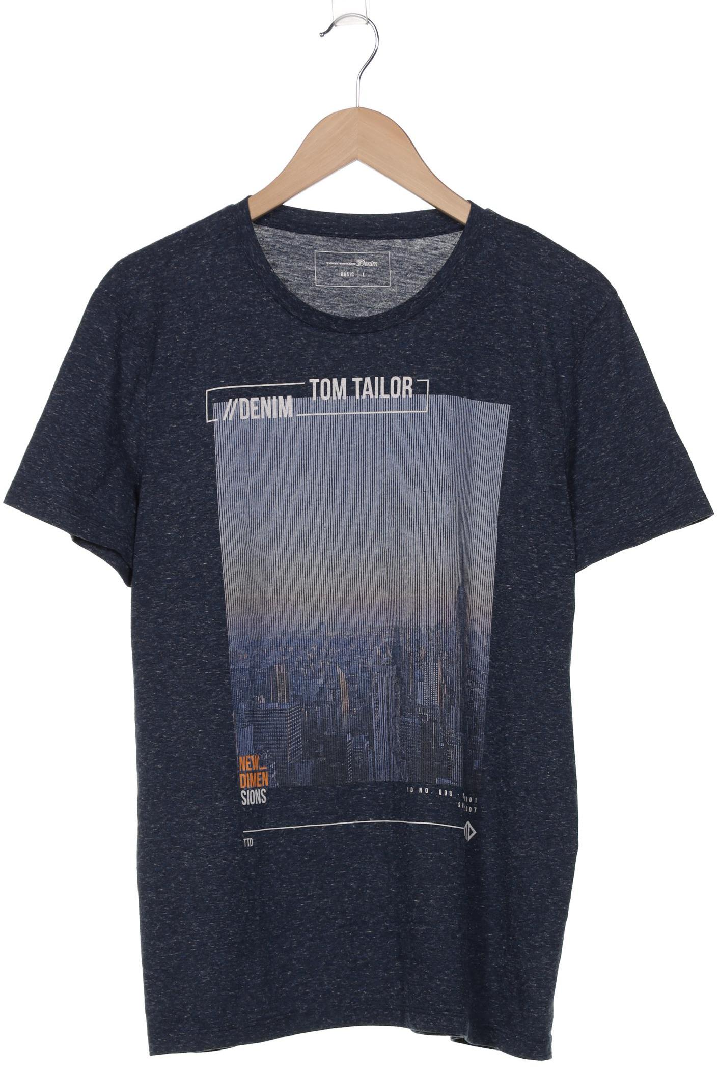 

TOM Tailor Denim Herren T-Shirt, marineblau, Gr. 52