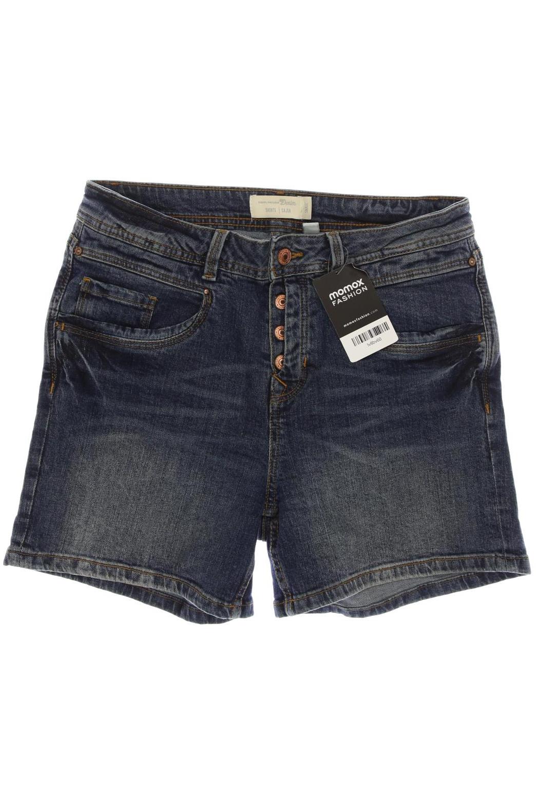 

TOM Tailor Denim Damen Shorts, blau, Gr. 36