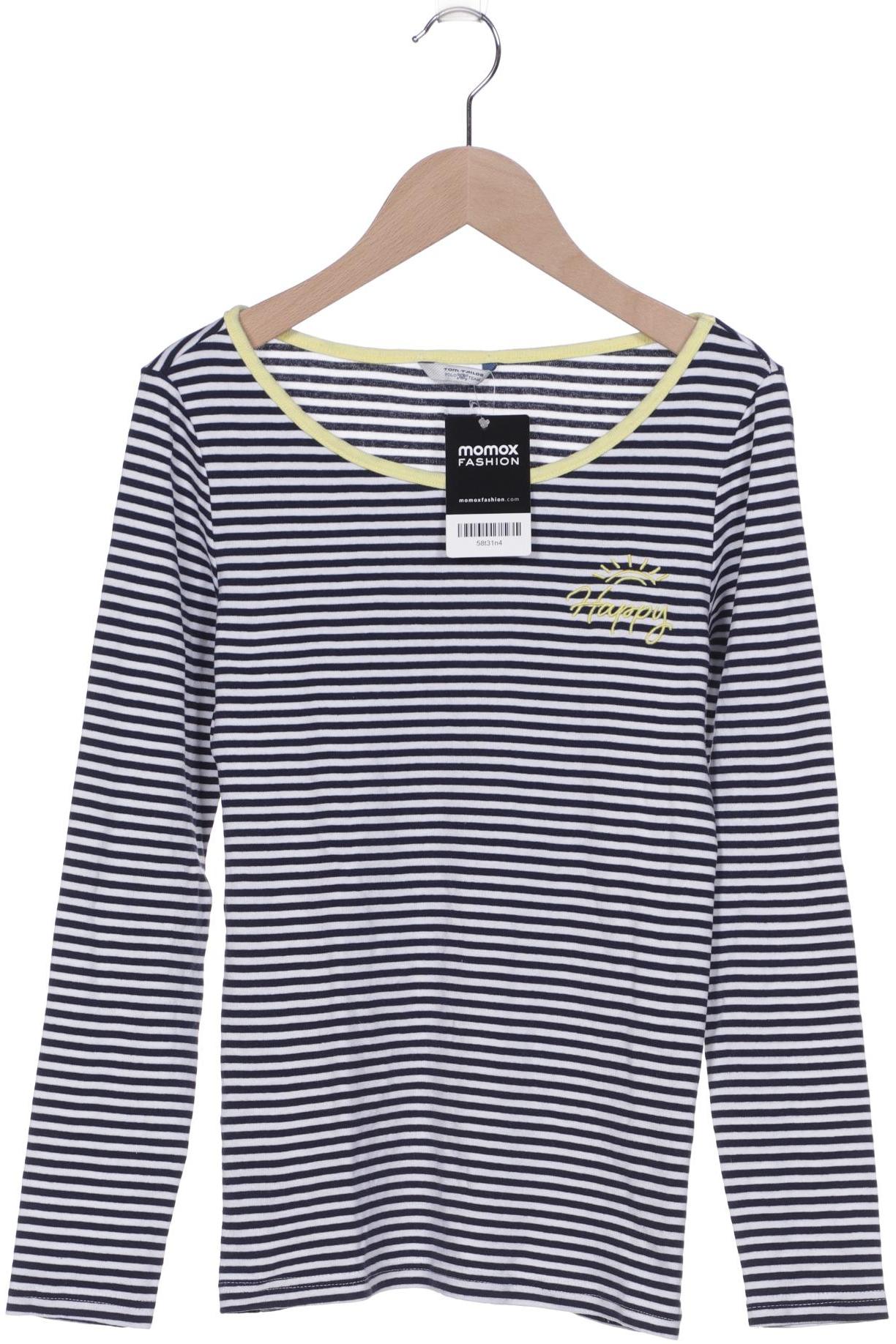 

TOM TAILOR Denim Damen Langarmshirt, marineblau