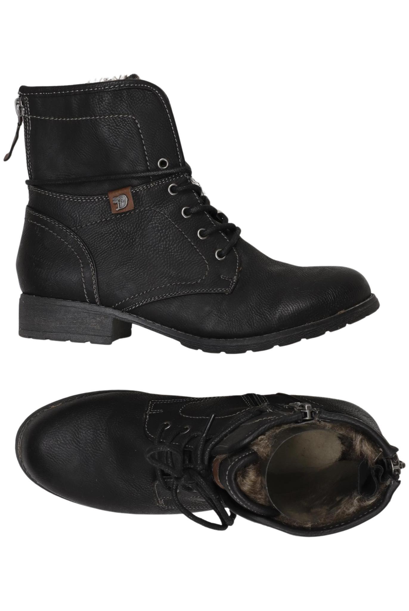 

TOM Tailor Denim Damen Stiefelette, schwarz, Gr. 37
