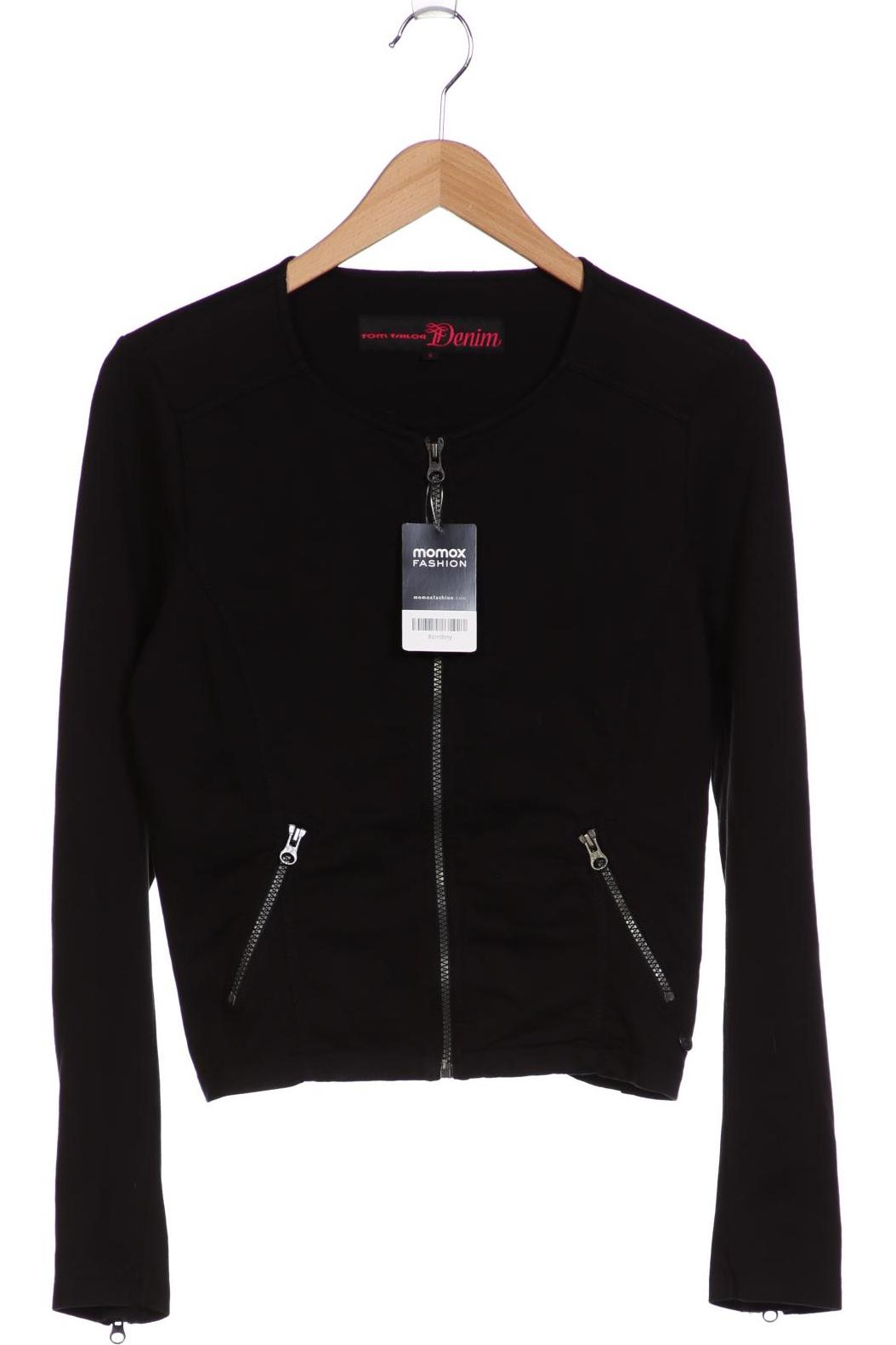 

TOM Tailor Denim Damen Jacke, schwarz, Gr. 36
