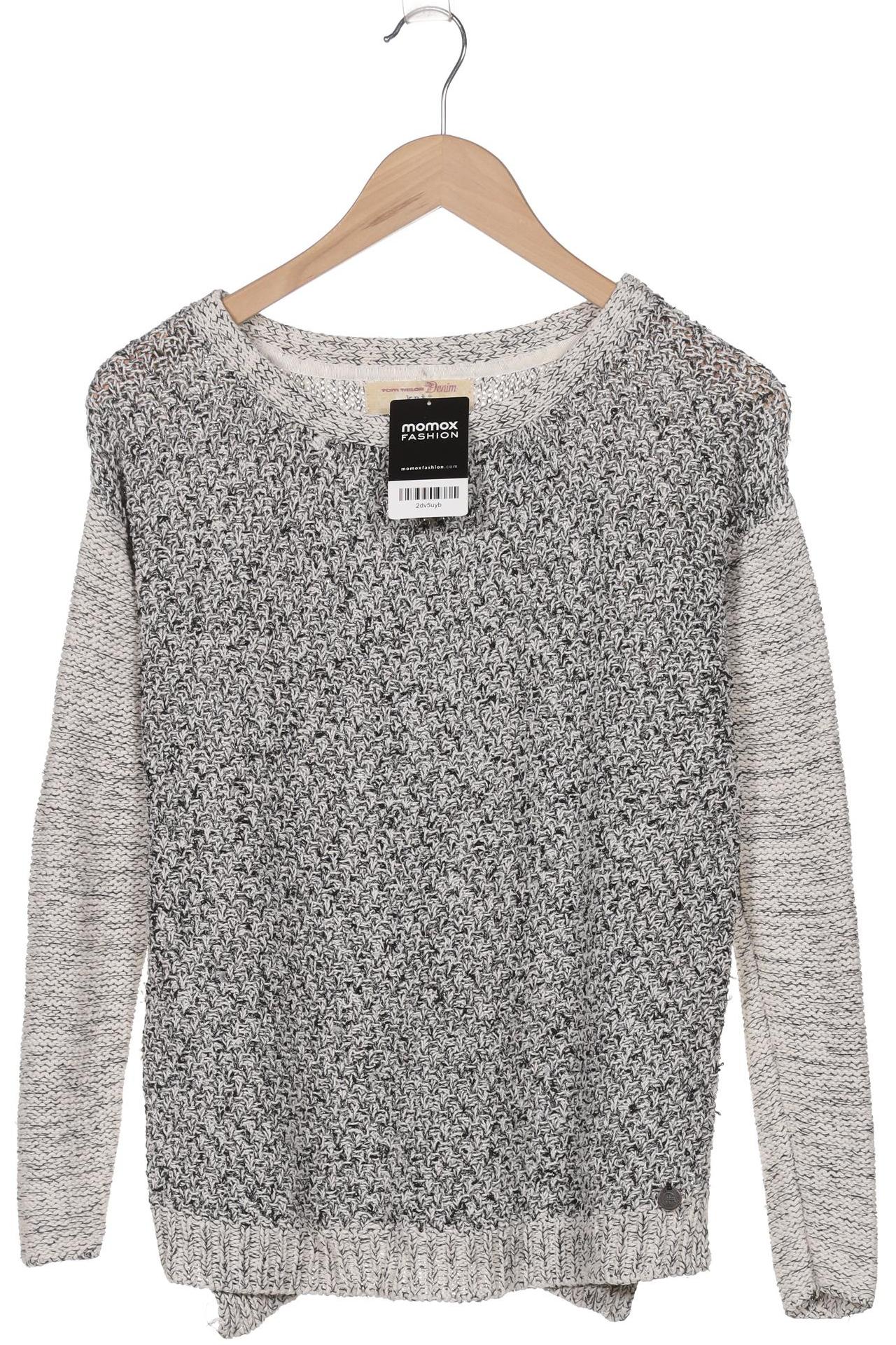 

TOM Tailor Denim Damen Pullover, grau, Gr. 34