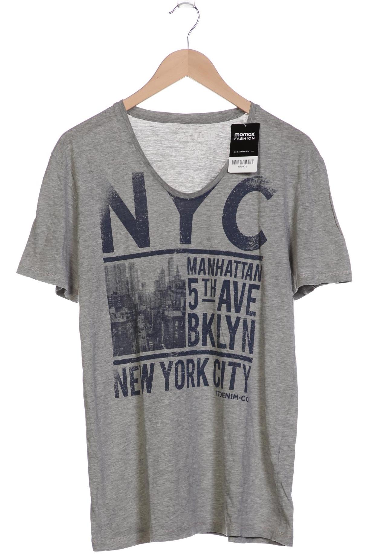 

TOM Tailor Denim Herren T-Shirt, grau, Gr. 52