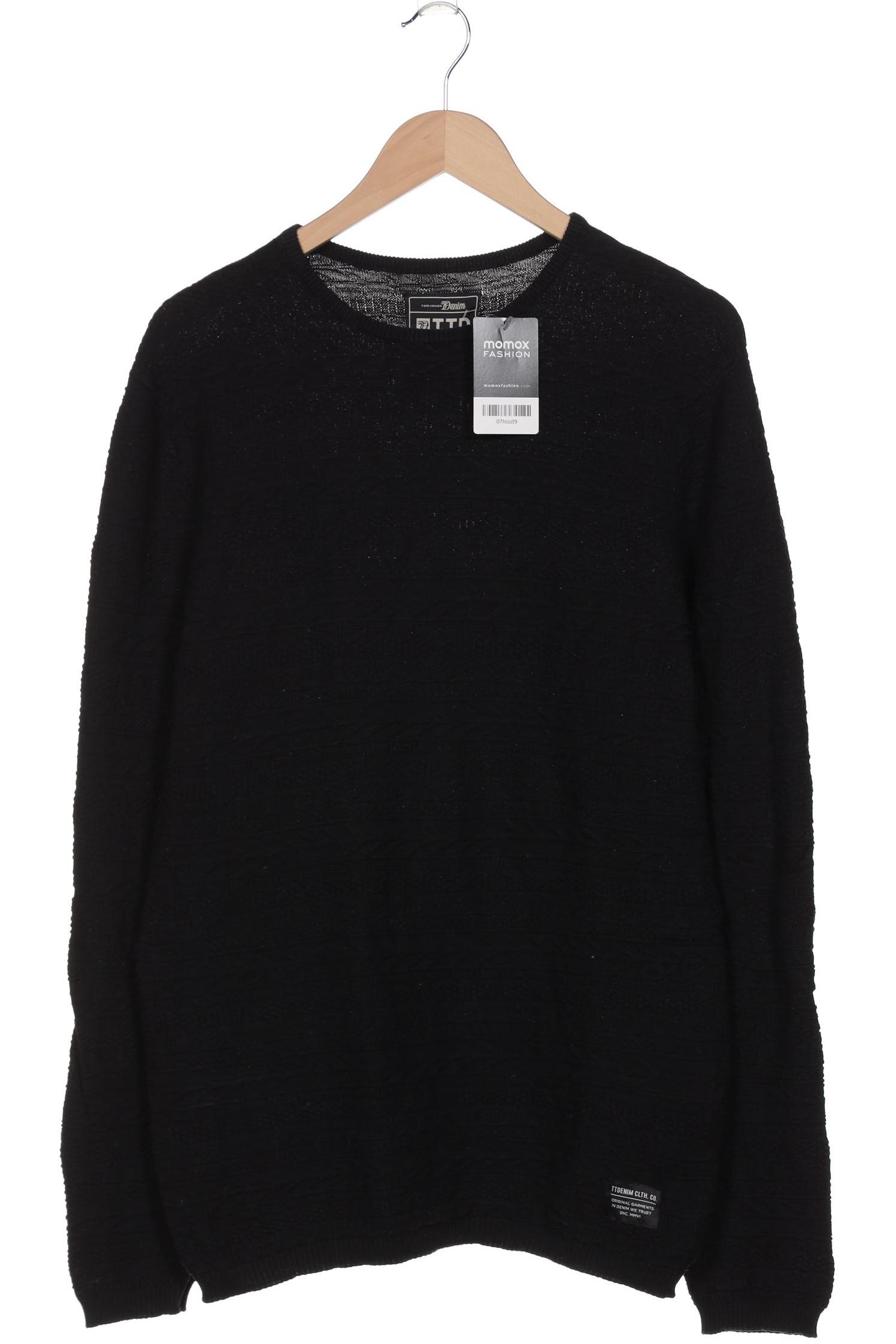 Thumbnail - TOM Tailor Denim Herren Pullover, schwarz, Gr. 52
