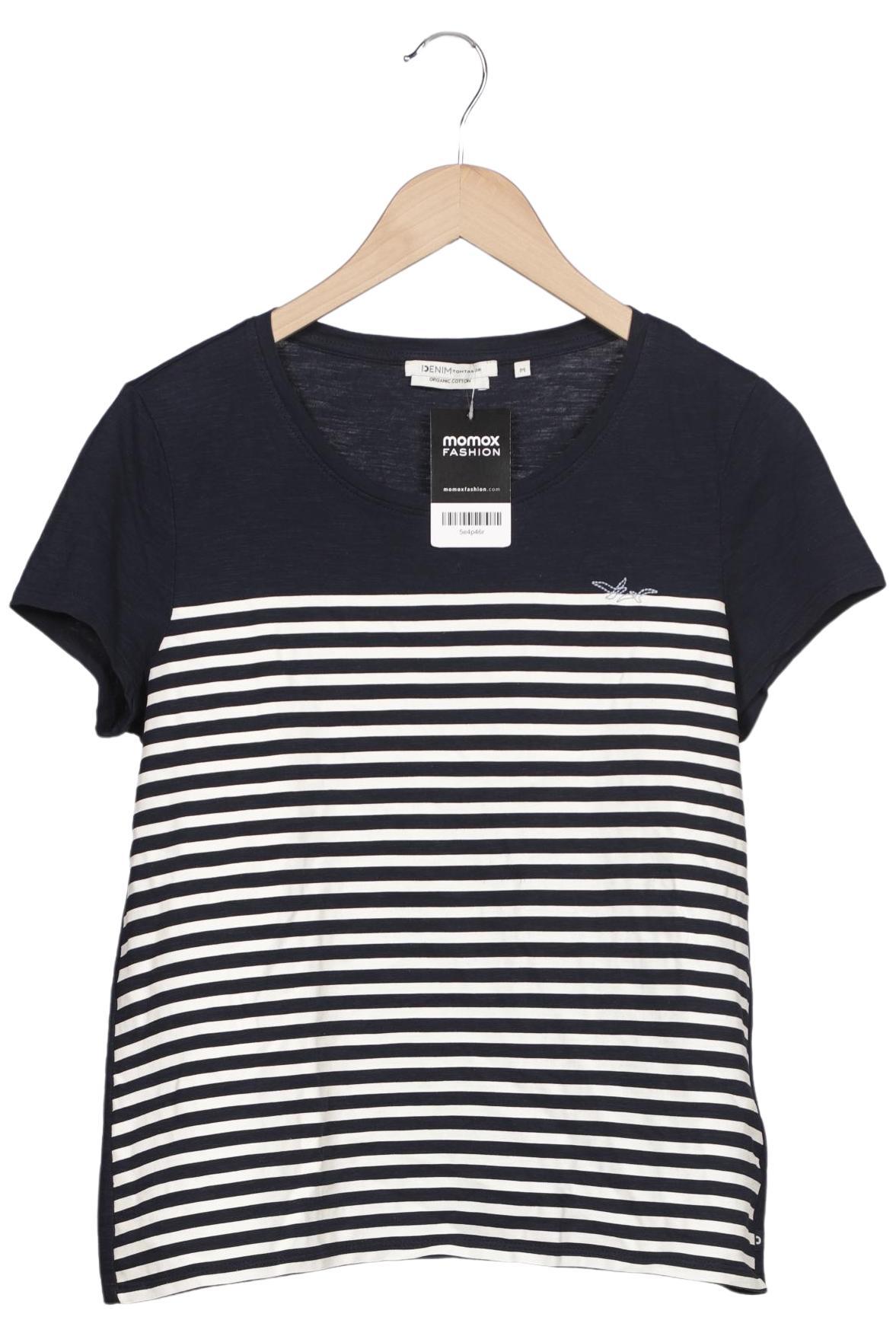 

TOM Tailor Denim Damen T-Shirt, marineblau, Gr. 38