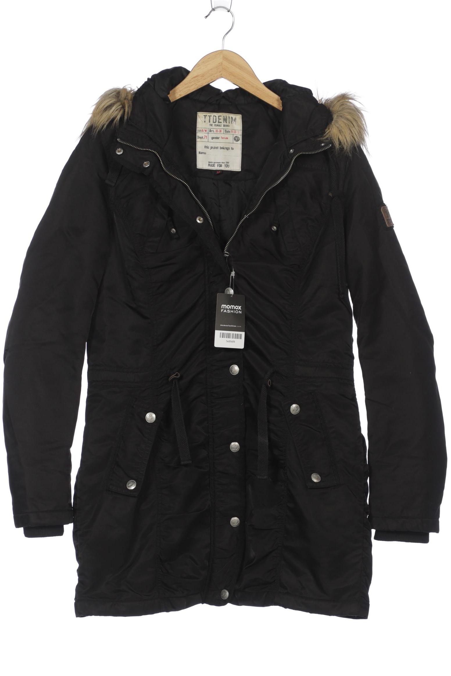 

TOM Tailor Denim Damen Mantel, schwarz, Gr. 38