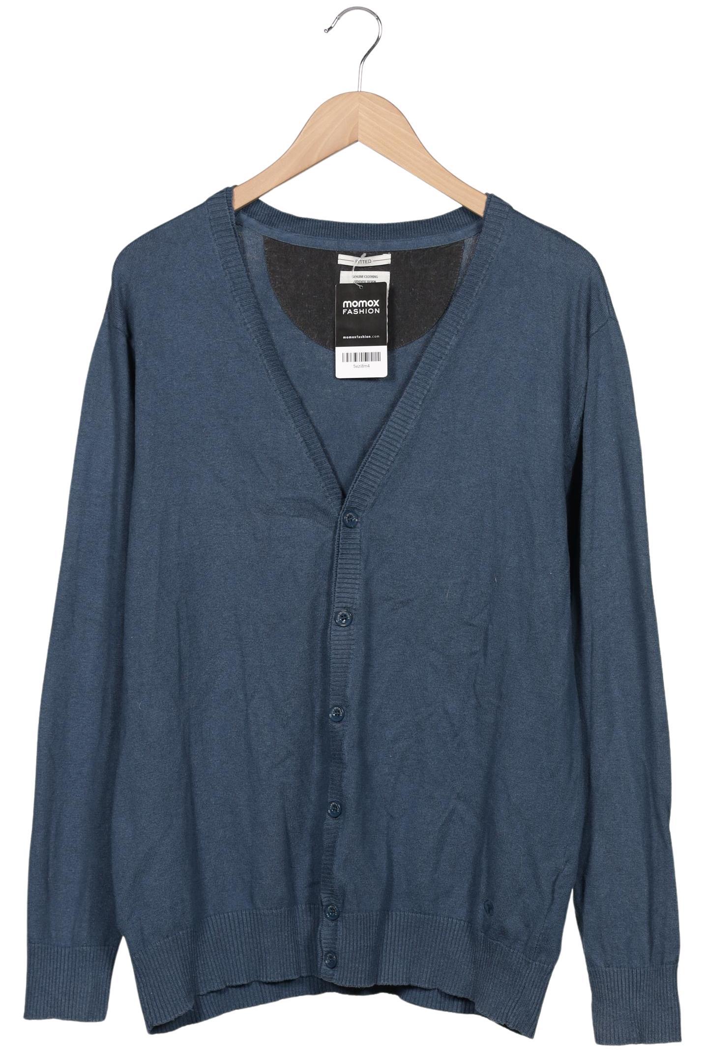 

TOM Tailor Denim Herren Strickjacke, blau, Gr. 54