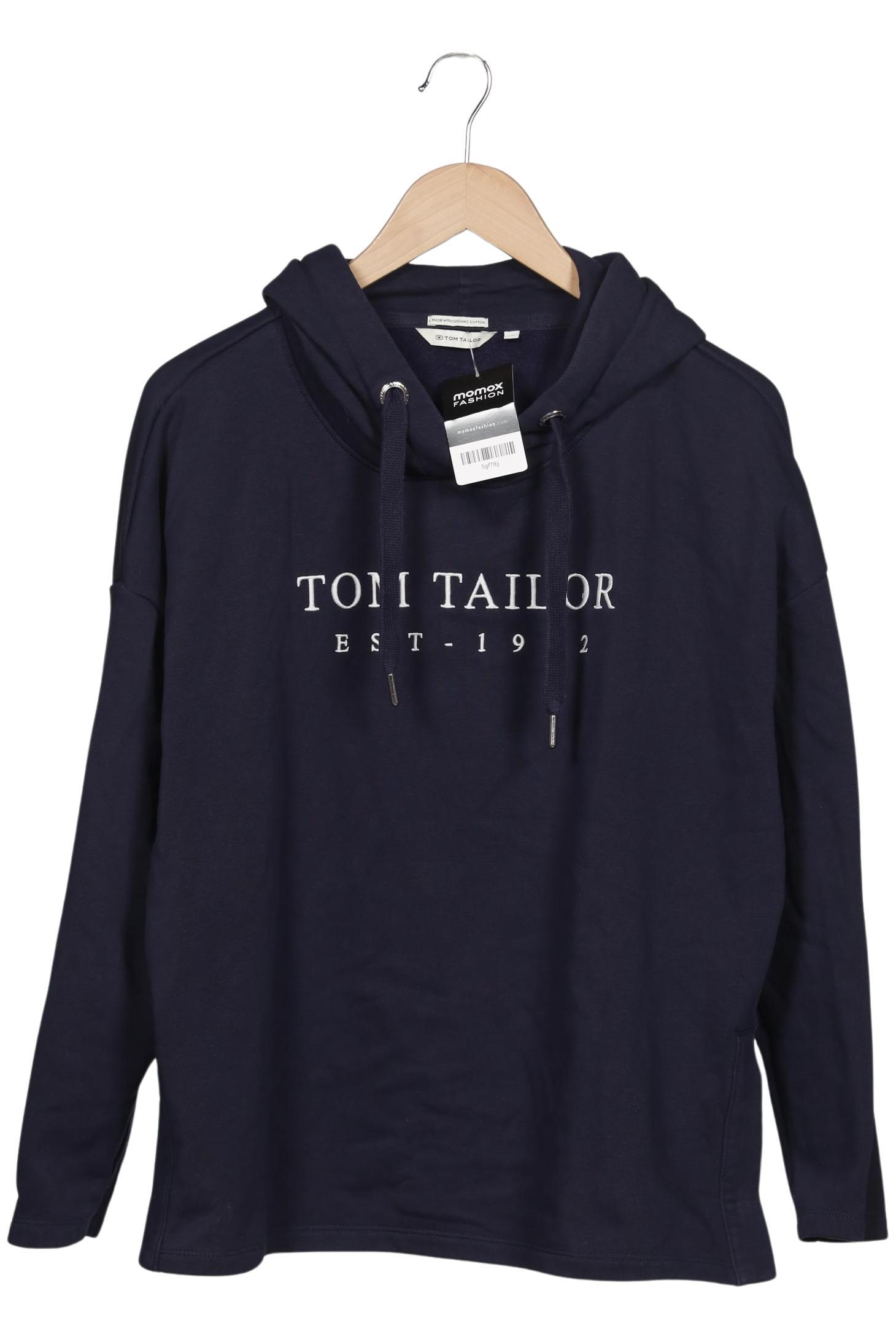 

TOM Tailor Denim Damen Kapuzenpullover, marineblau, Gr. 44
