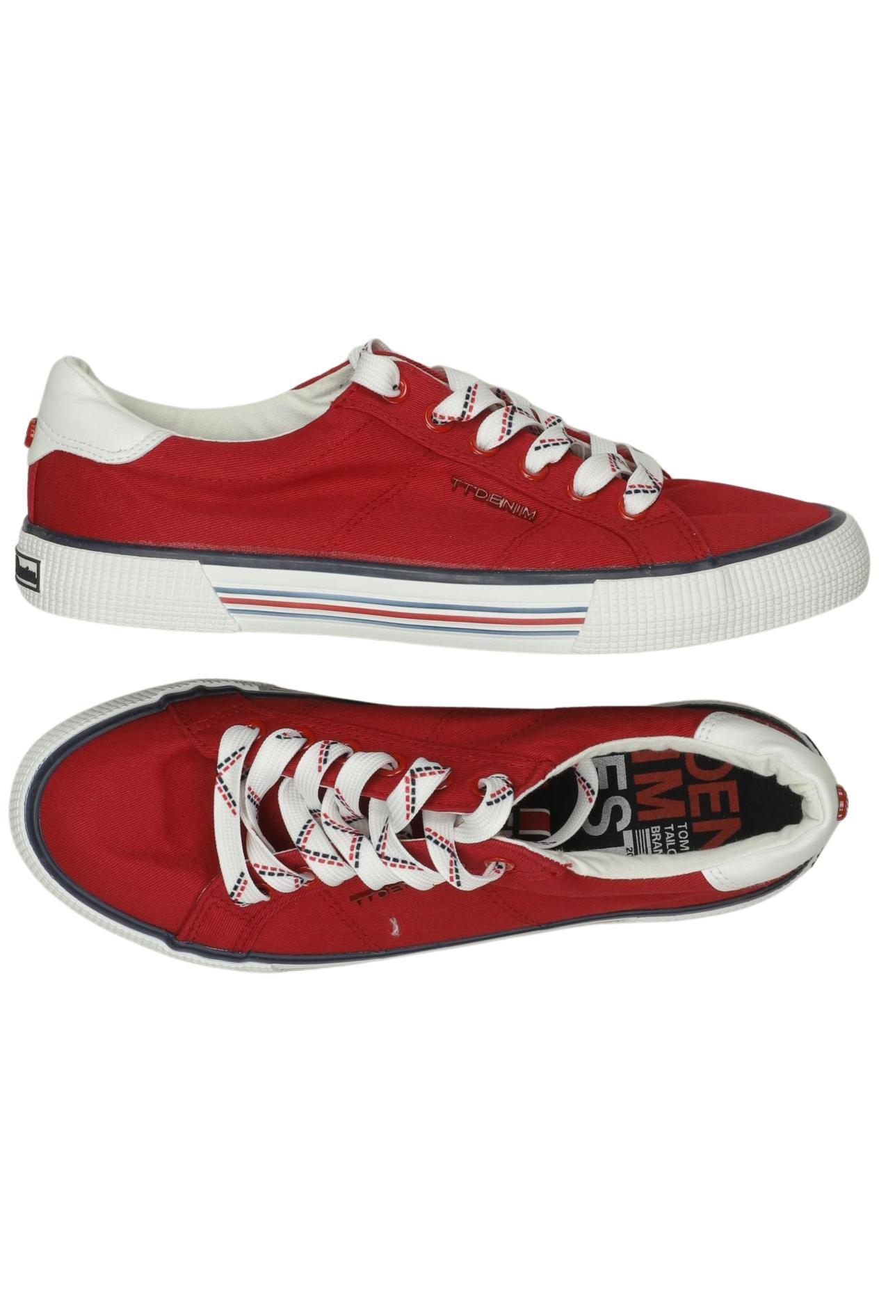 

TOM Tailor Denim Damen Sneakers, rot, Gr. 39