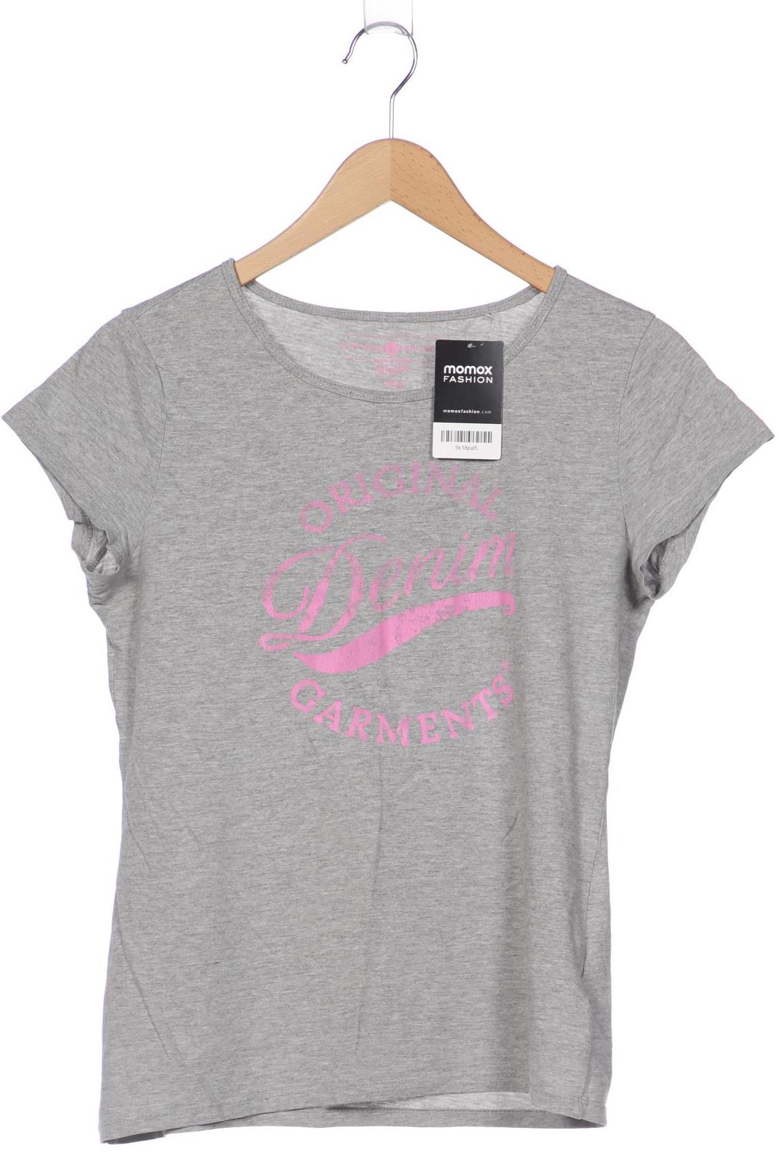 

TOM TAILOR Denim Damen T-Shirt, grau