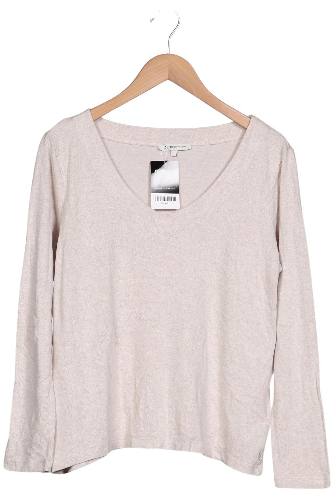 

TOM Tailor Denim Damen Pullover, beige, Gr. 42
