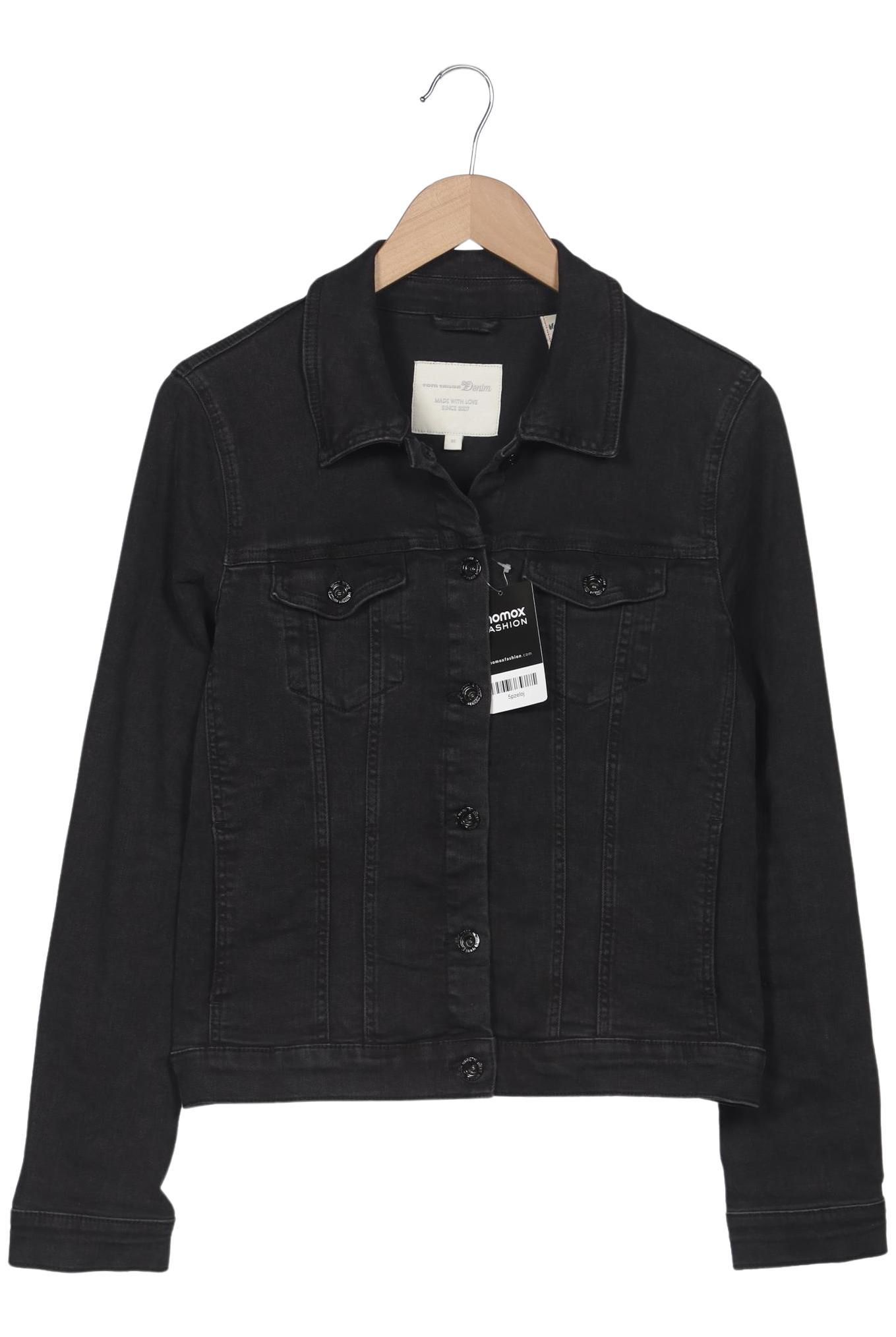

TOM Tailor Denim Damen Jacke, schwarz, Gr. 38