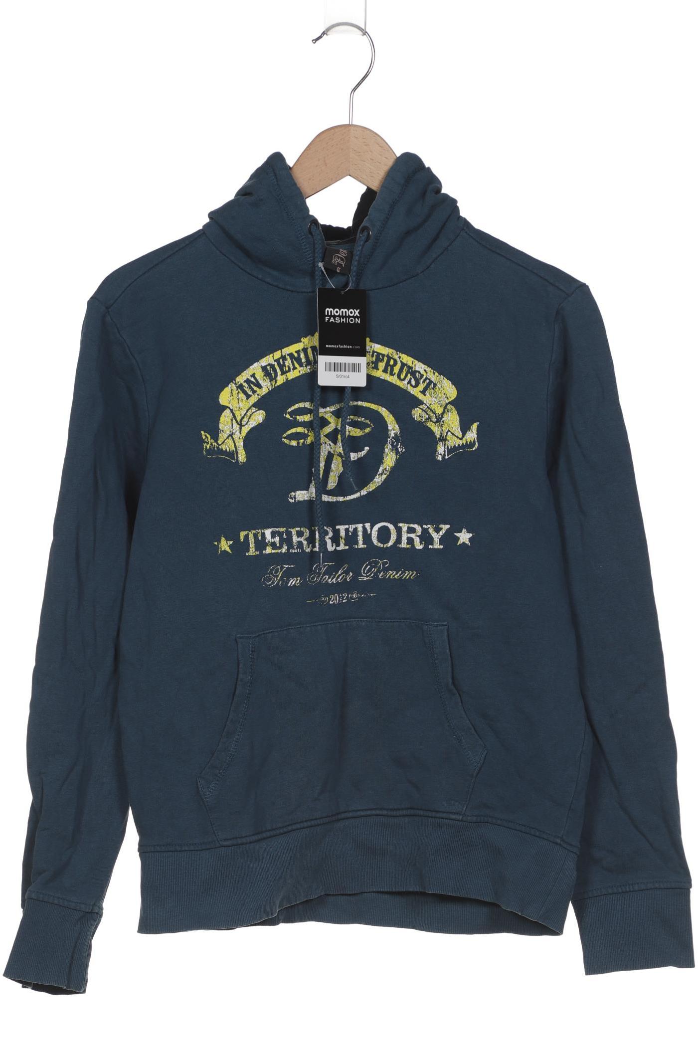 

TOM Tailor Denim Herren Kapuzenpullover, marineblau, Gr. 48