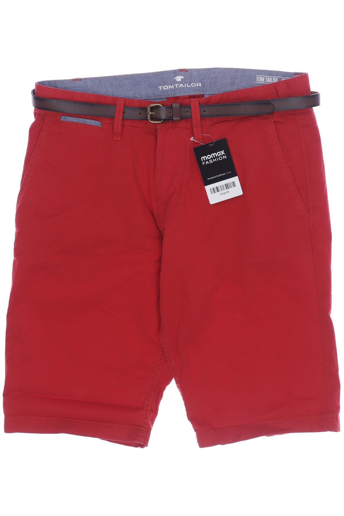 Thumbnail - TOM Tailor Denim Herren Shorts, rot, Gr. 30
