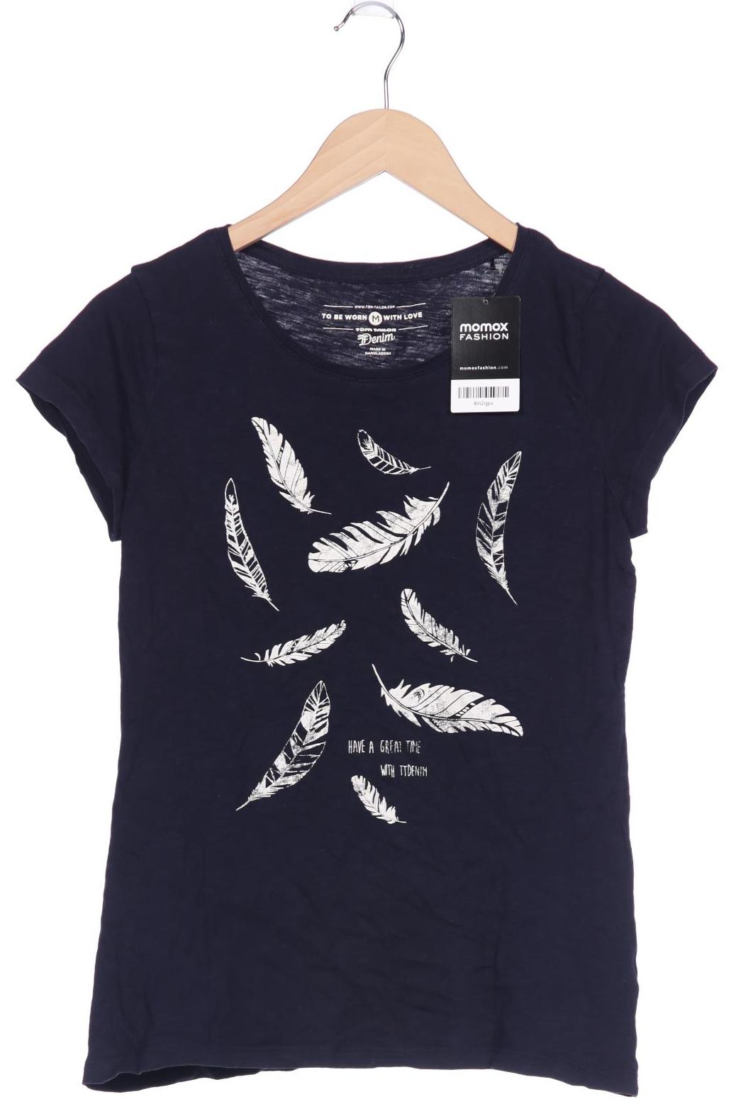 

TOM Tailor Denim Damen T-Shirt, marineblau, Gr. 38