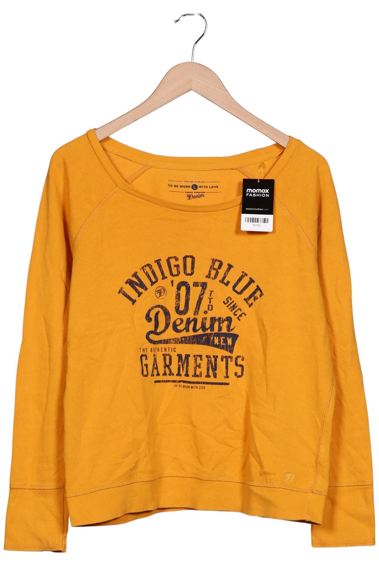 

TOM Tailor Denim Damen Sweatshirt, gelb, Gr. 42