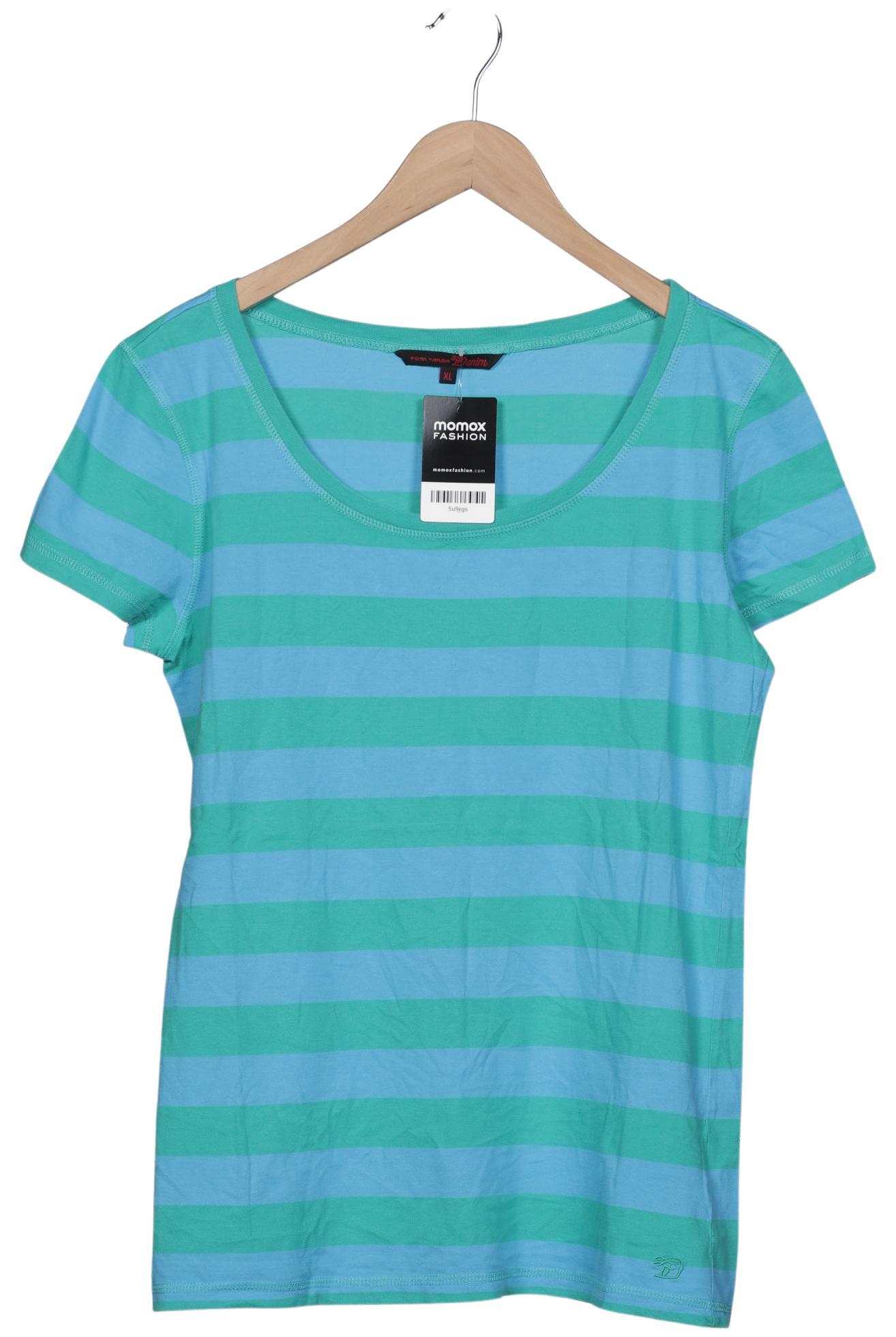 

TOM Tailor Denim Damen T-Shirt, blau, Gr. 44