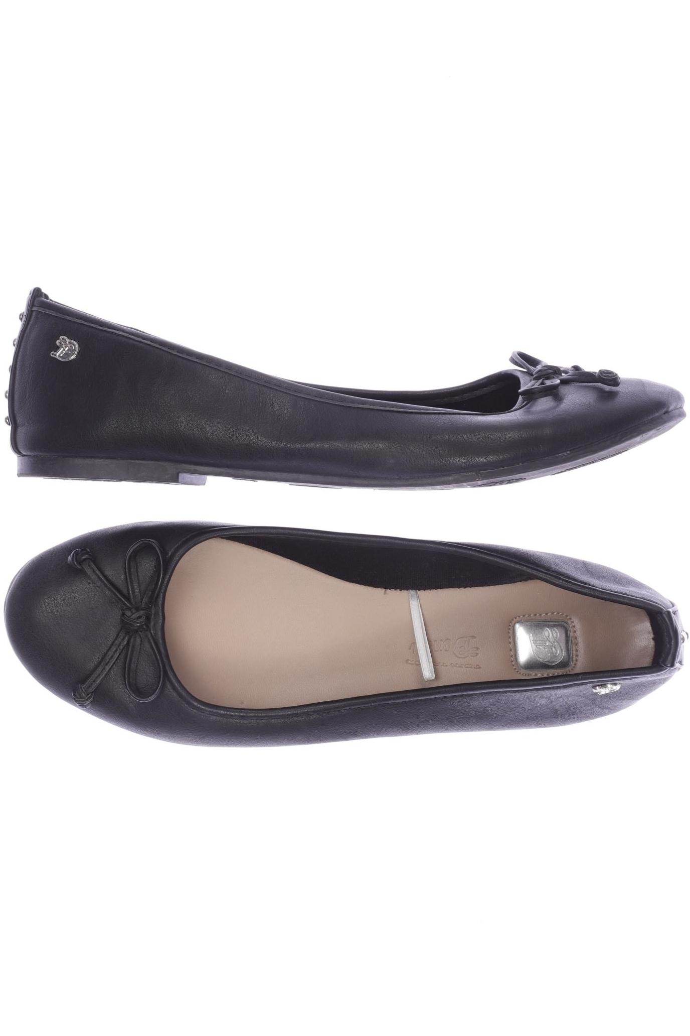 

TOM TAILOR Denim Damen Ballerinas, schwarz