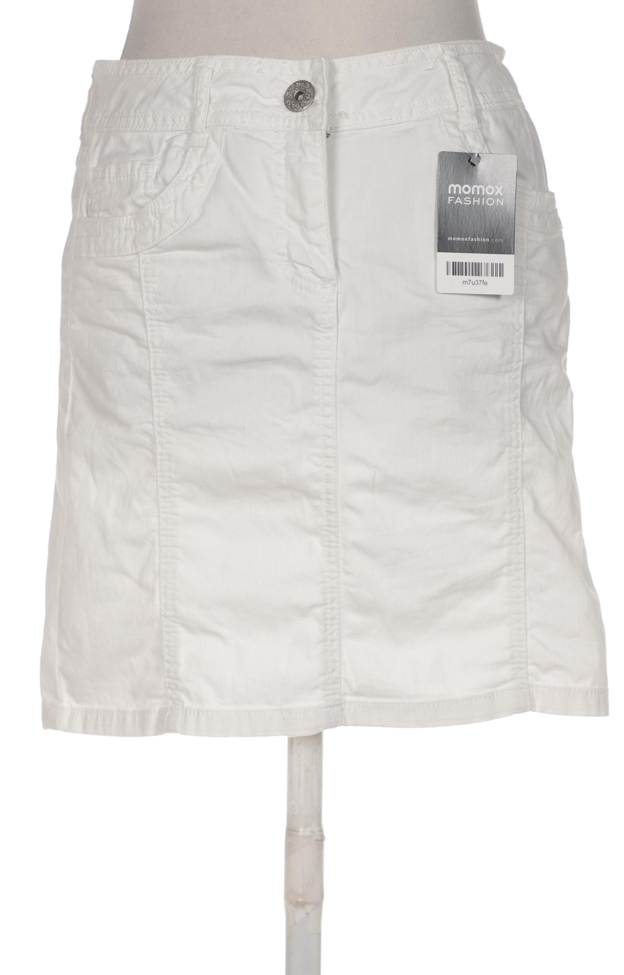 

TOM TAILOR Denim Damen Rock, weiß