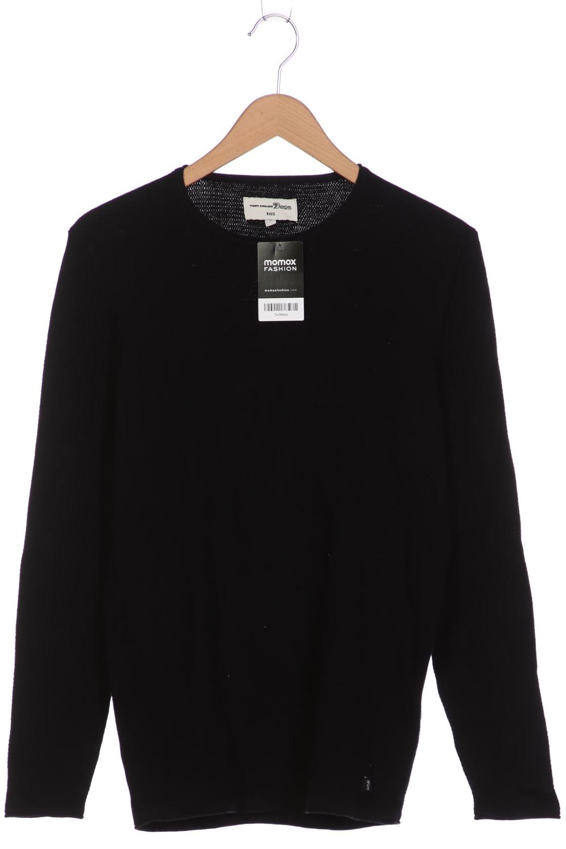 

TOM TAILOR Denim Herren Pullover, schwarz