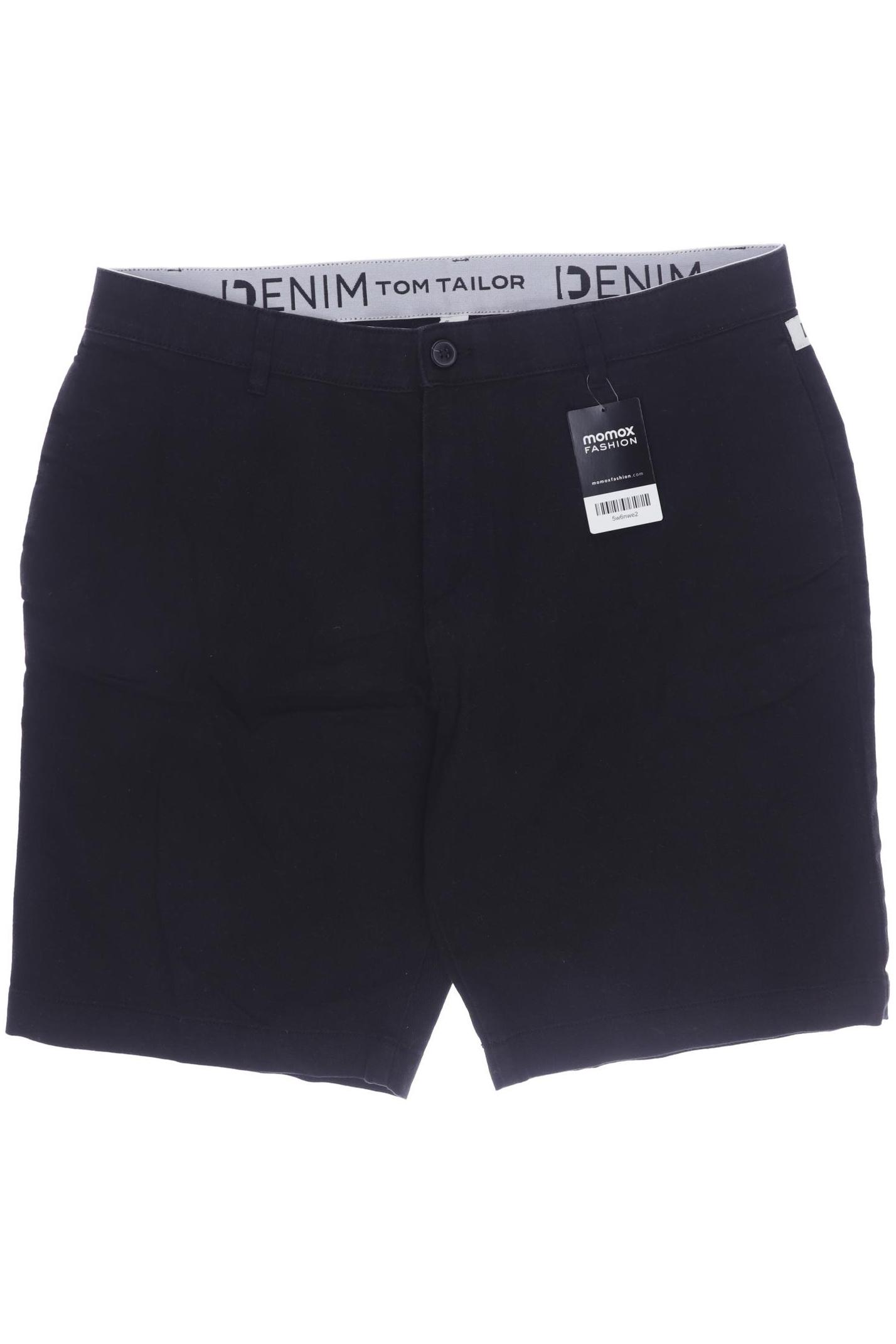 

TOM TAILOR Denim Herren Shorts, schwarz