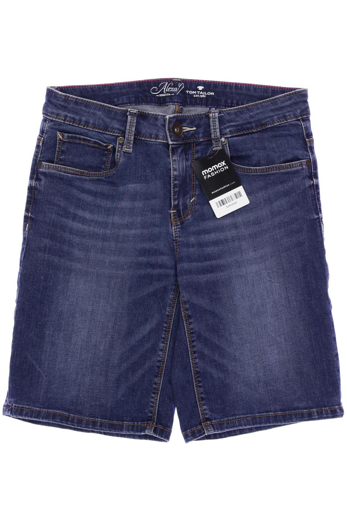 

TOM Tailor Denim Damen Shorts, marineblau, Gr. 28