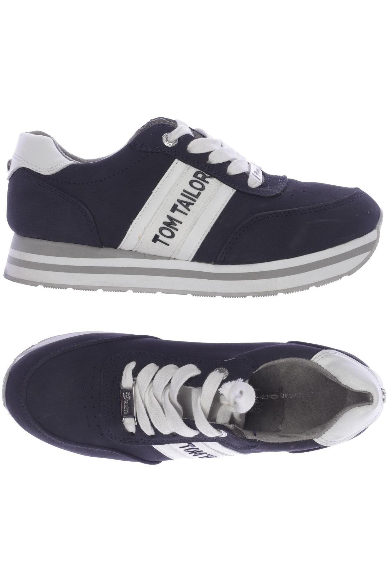 

TOM TAILOR Denim Damen Sneakers, marineblau